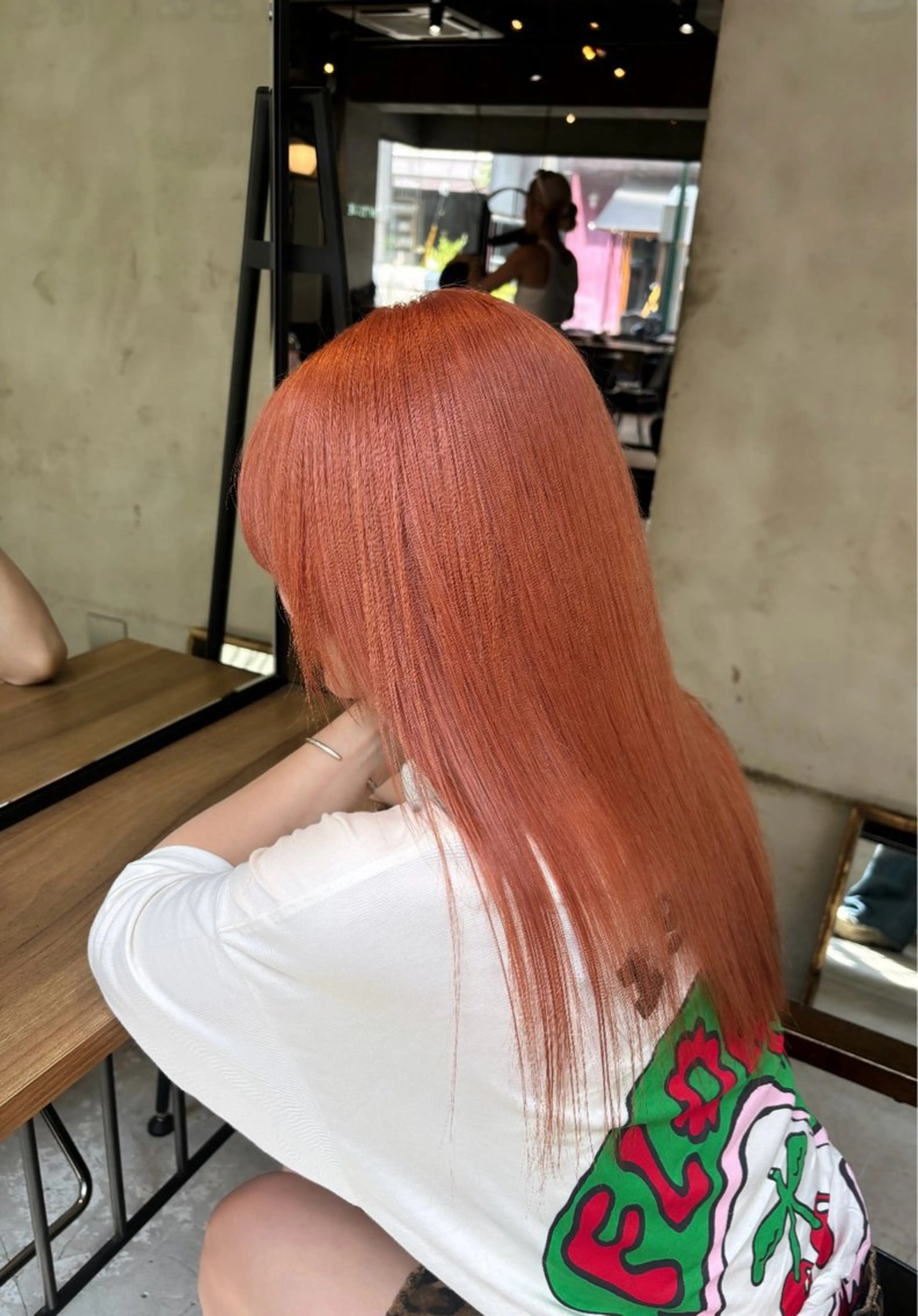 ロング カラー ヘアアレンジ ヘアカラー トリートメント 派手髪/ハイトーン RIN🩵ྀིのヘアスタイル