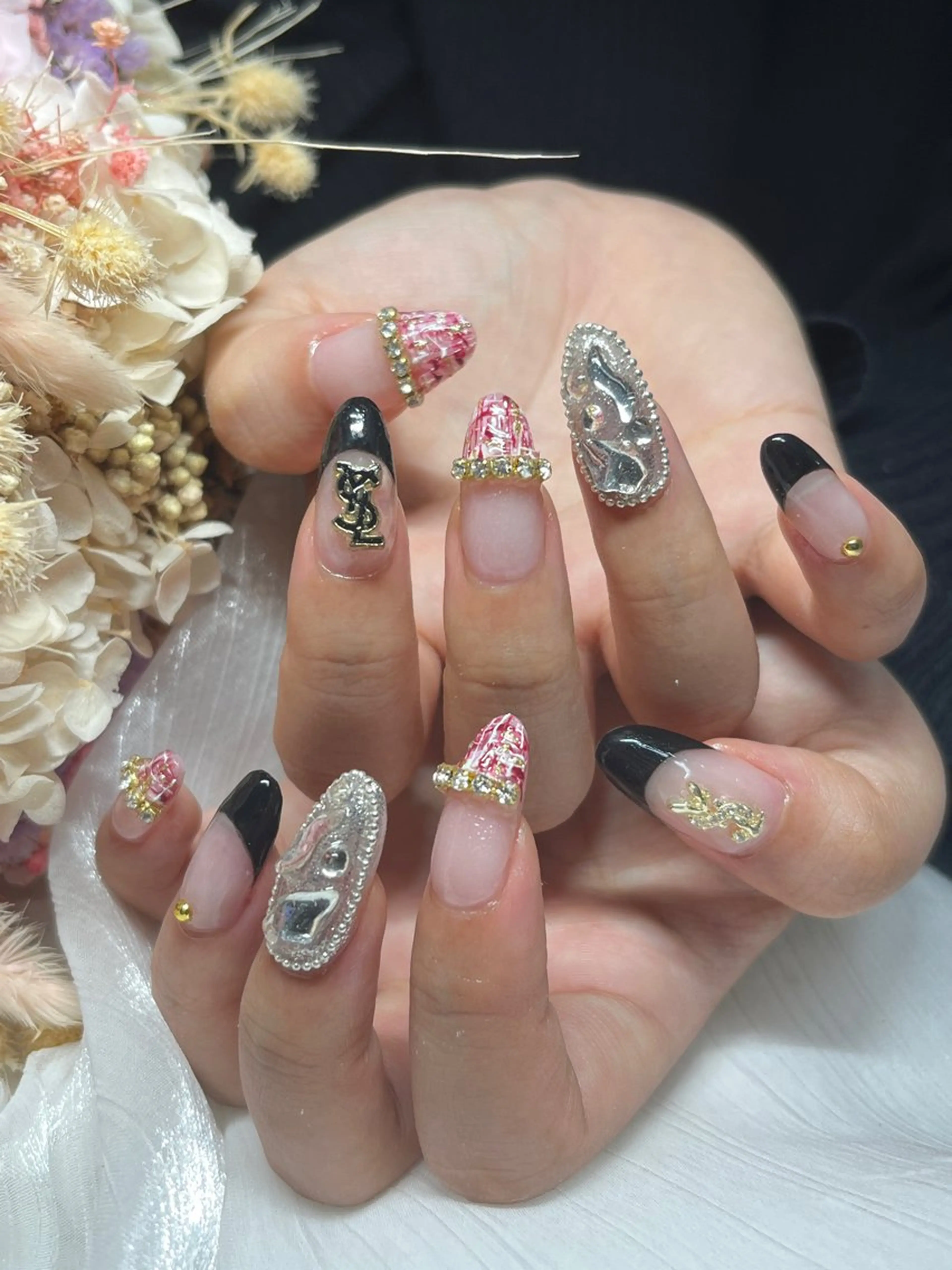 ネイル 長さ出し スカルプネイル M.T  nail所属・M.T nailのネイルデザイン
