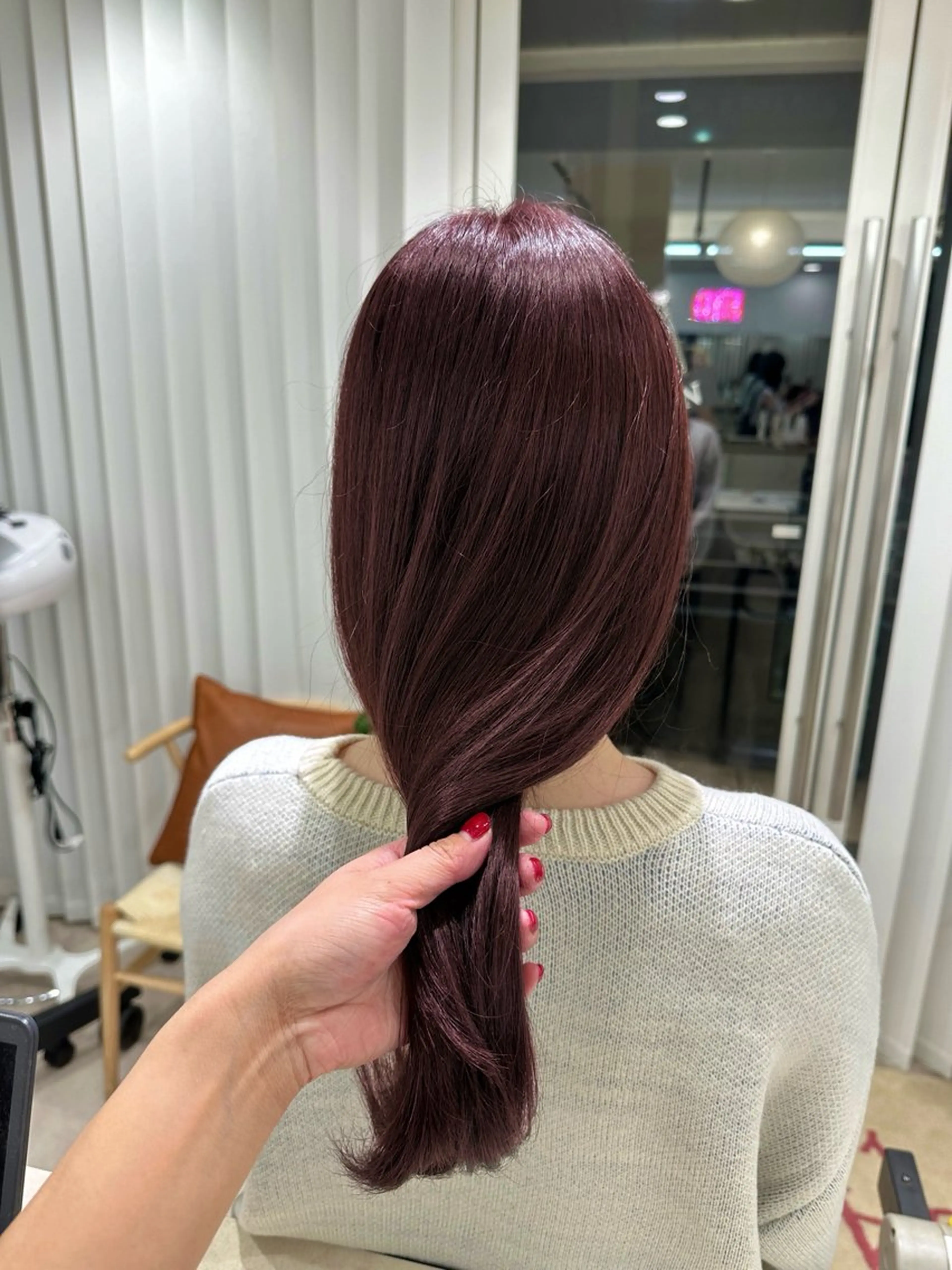 セミロング カラー 🪐レイヤー/美髪 カラー/加野彩果🪐のヘアスタイル