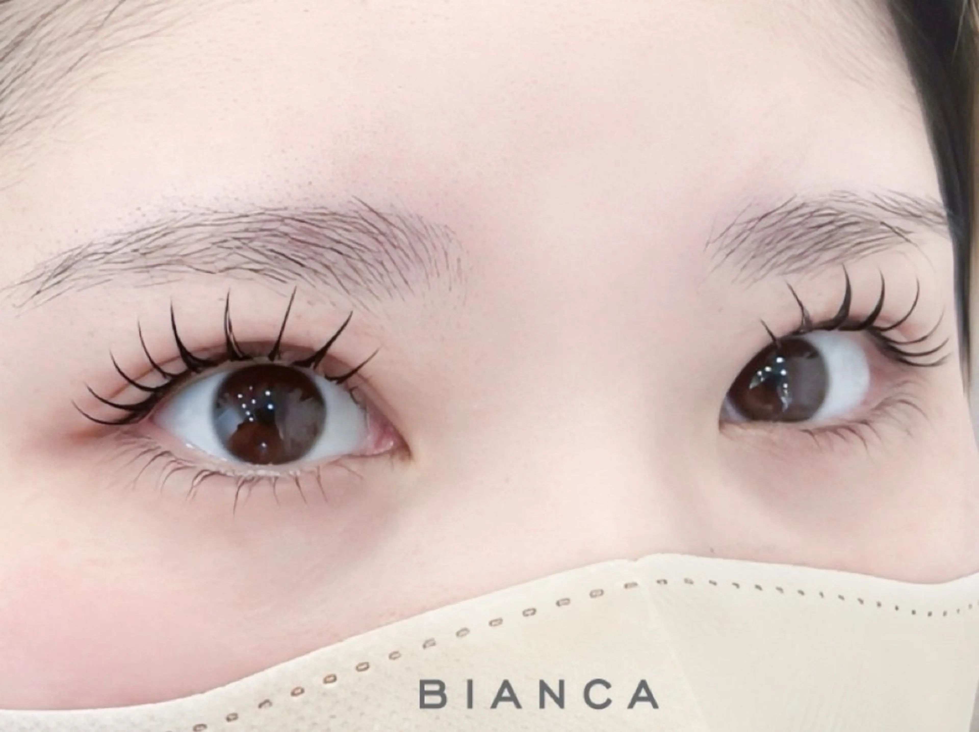 マツエク・マツパ マツエク Bianca阿佐ヶ谷 川山🌷のマツエク・マツパデザイン