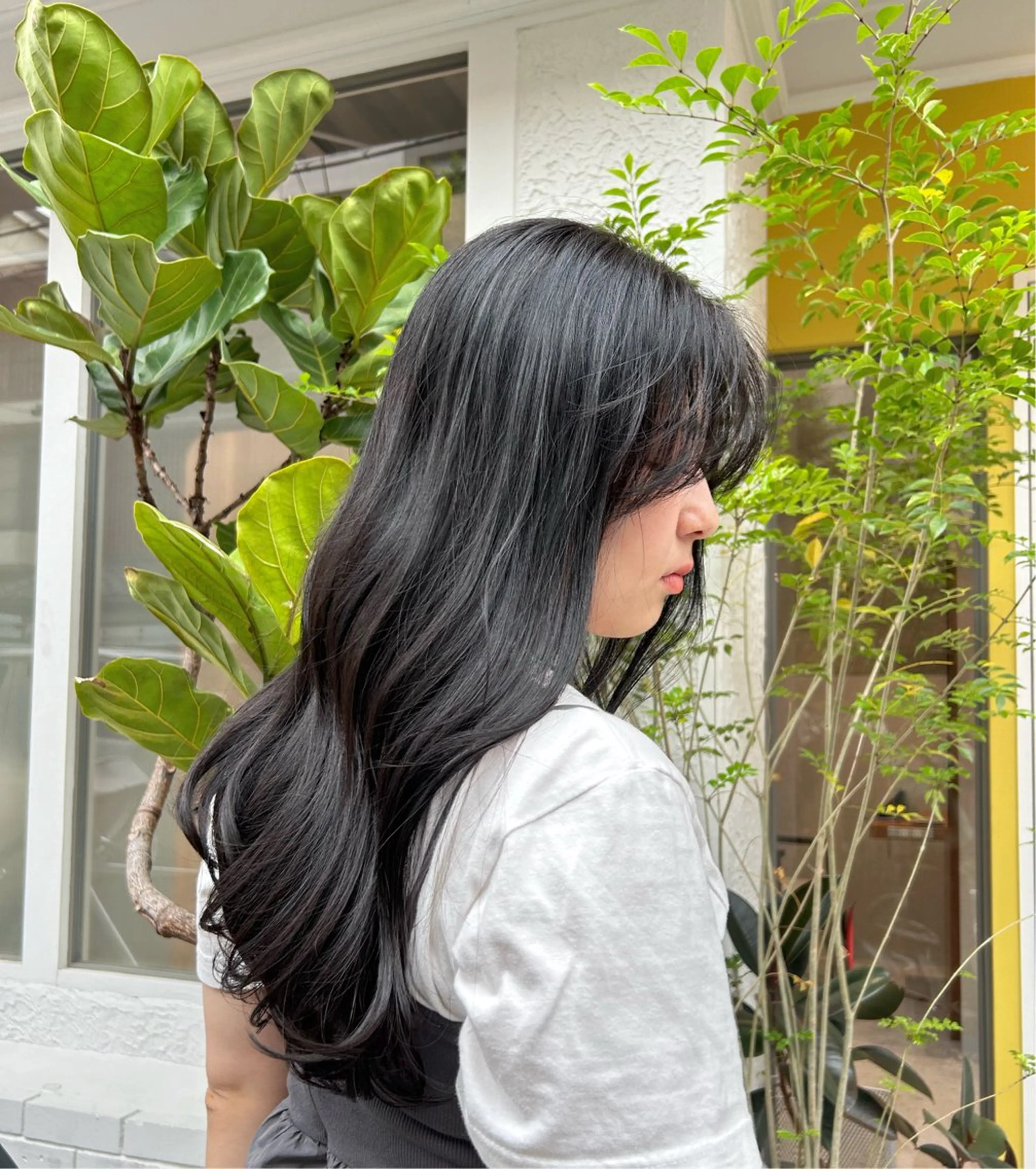 ロング カラー LOVESTOIKE 井上つぐみ/透明感のヘアスタイル