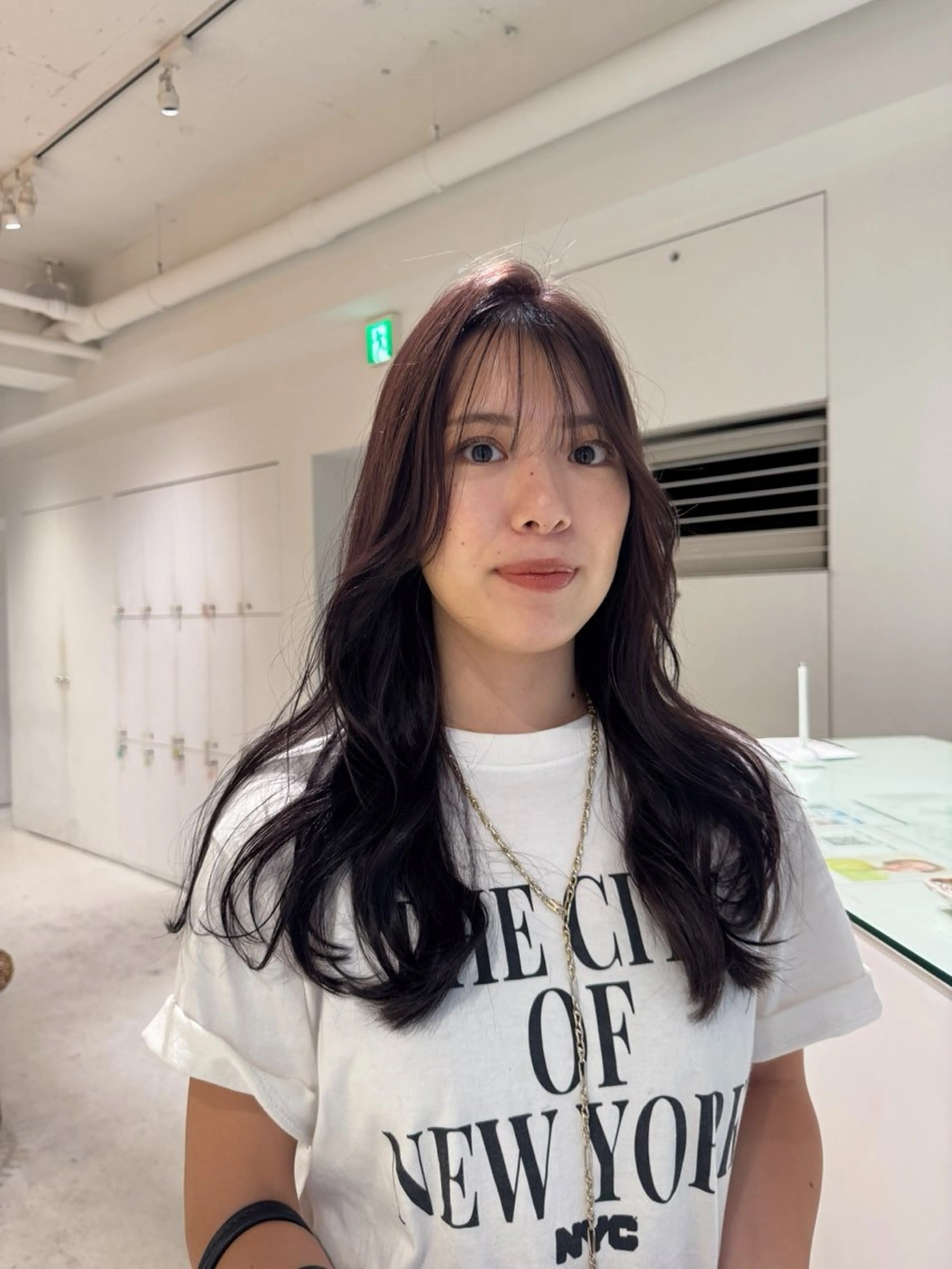 ミディアム カラー カット ヘアカラー トリートメント ralme/sol 髙橋一哉のヘアスタイル