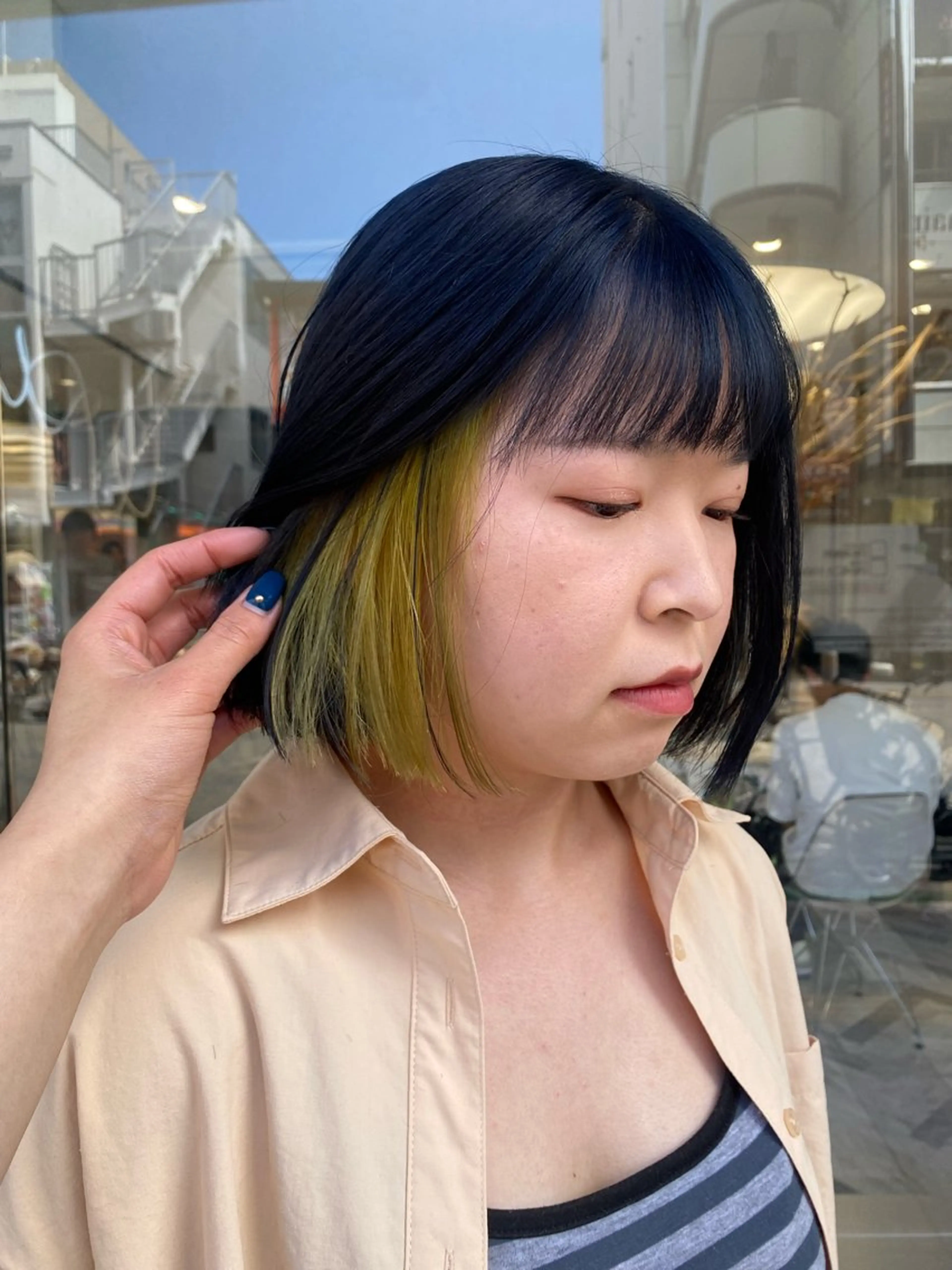 ショート ボブ otoha☆カラー/ レイヤー/八王子のヘアスタイル