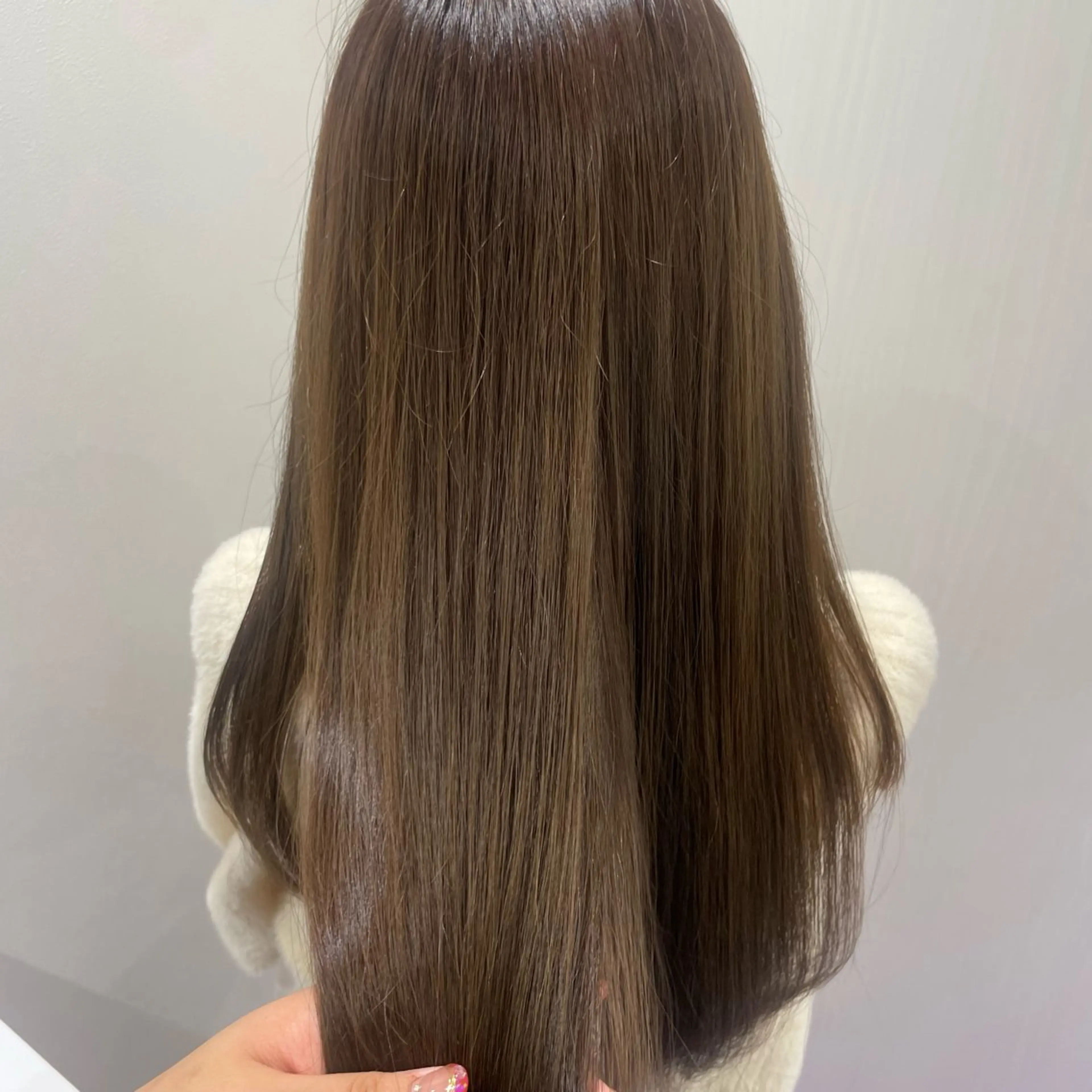 17：00以降限定価格❣️カット&カラー&髪質改善トリートメントの写真