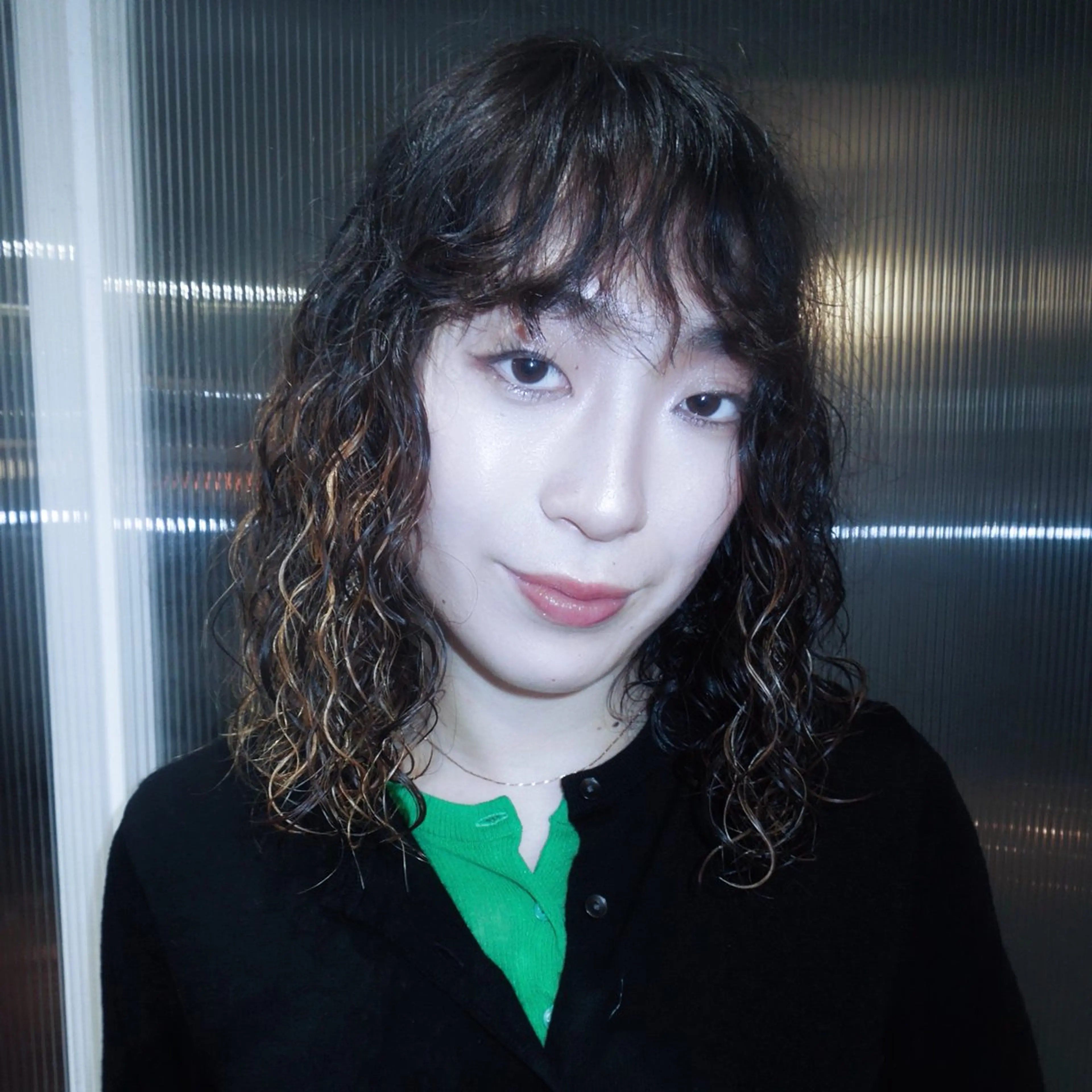 セミロング パーマ セミロングパーマ カット パーマ トリートメント タマキ/似合わせ カット/Wカラーのヘアスタイル