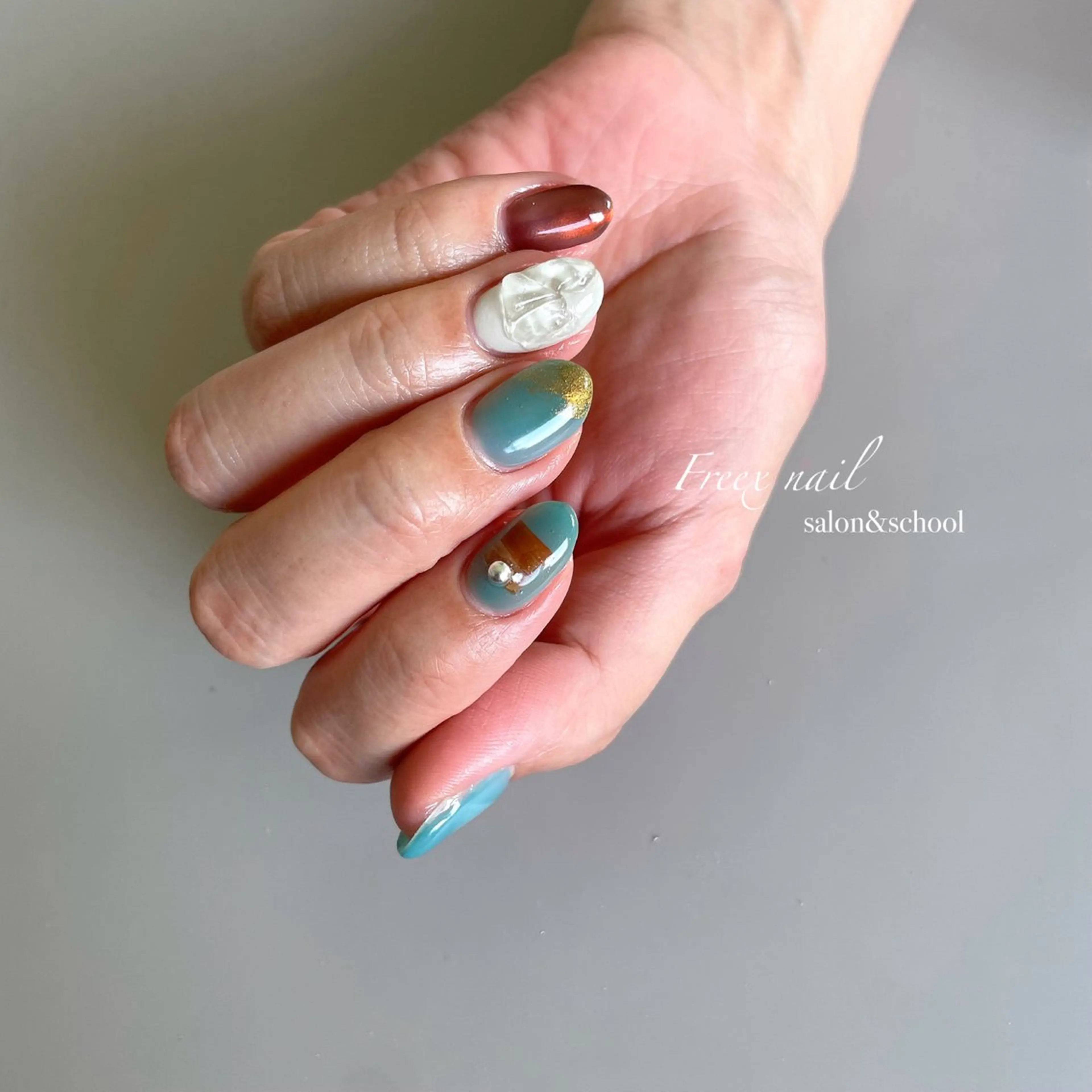 ネイル ニュアンスネイル ハンドネイル ハンドケア Freex nail所属・freex nail /ニュアンス/個性派のネイルデザイン