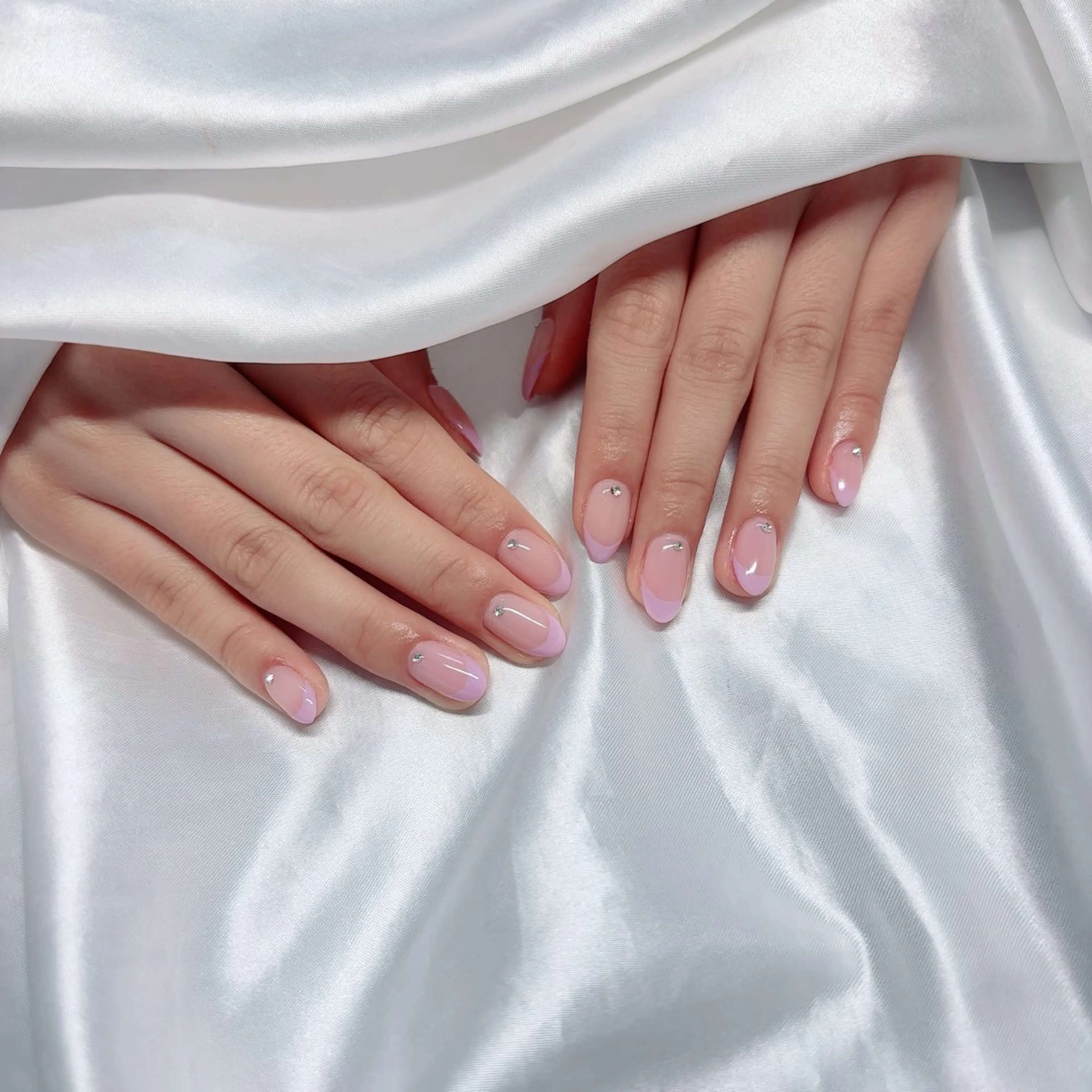 ネイル フレンチネイル ハンドネイル 京橋/ Lance nail Minaのネイルデザイン