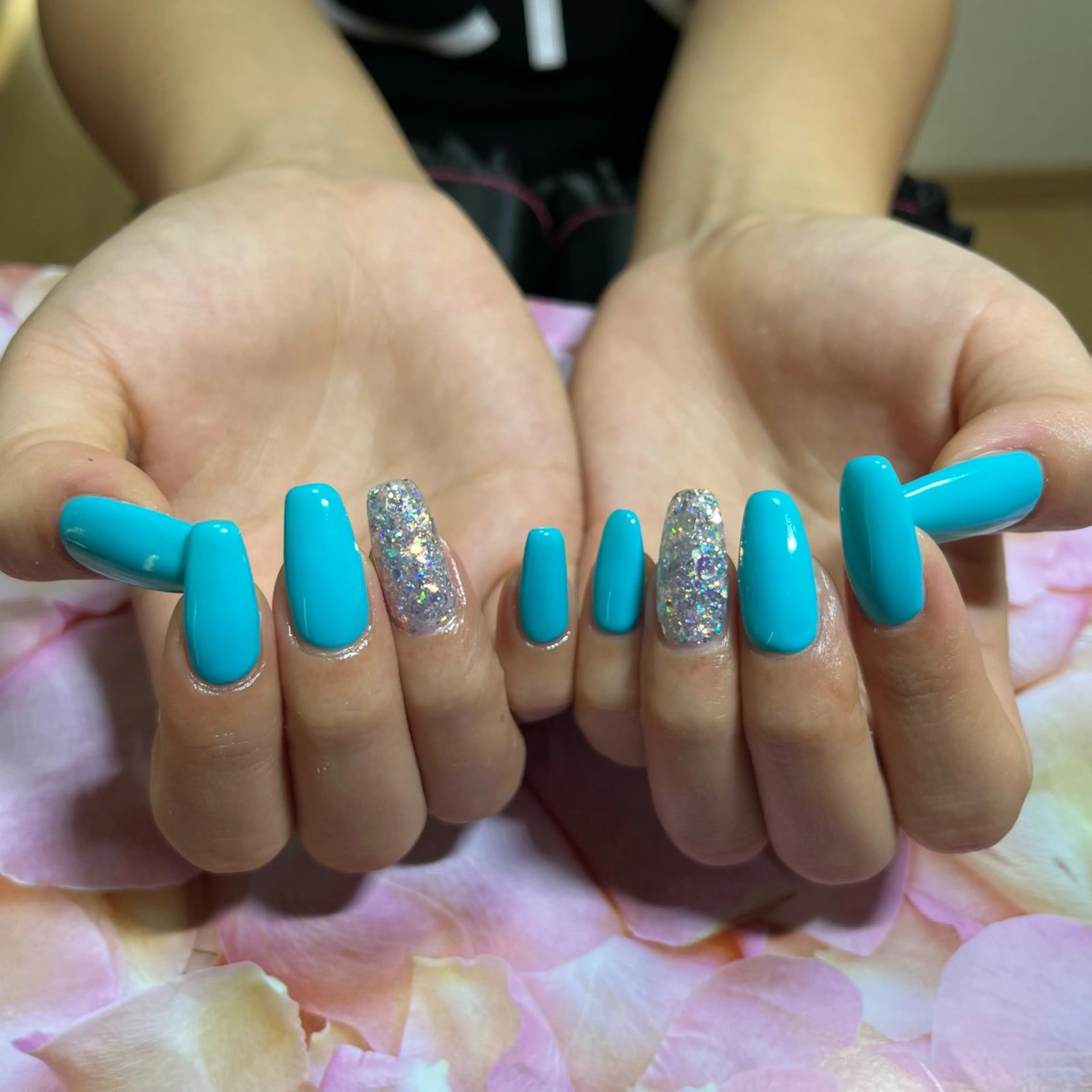 ロング ハンドネイル hs nail salonのネイルデザイン