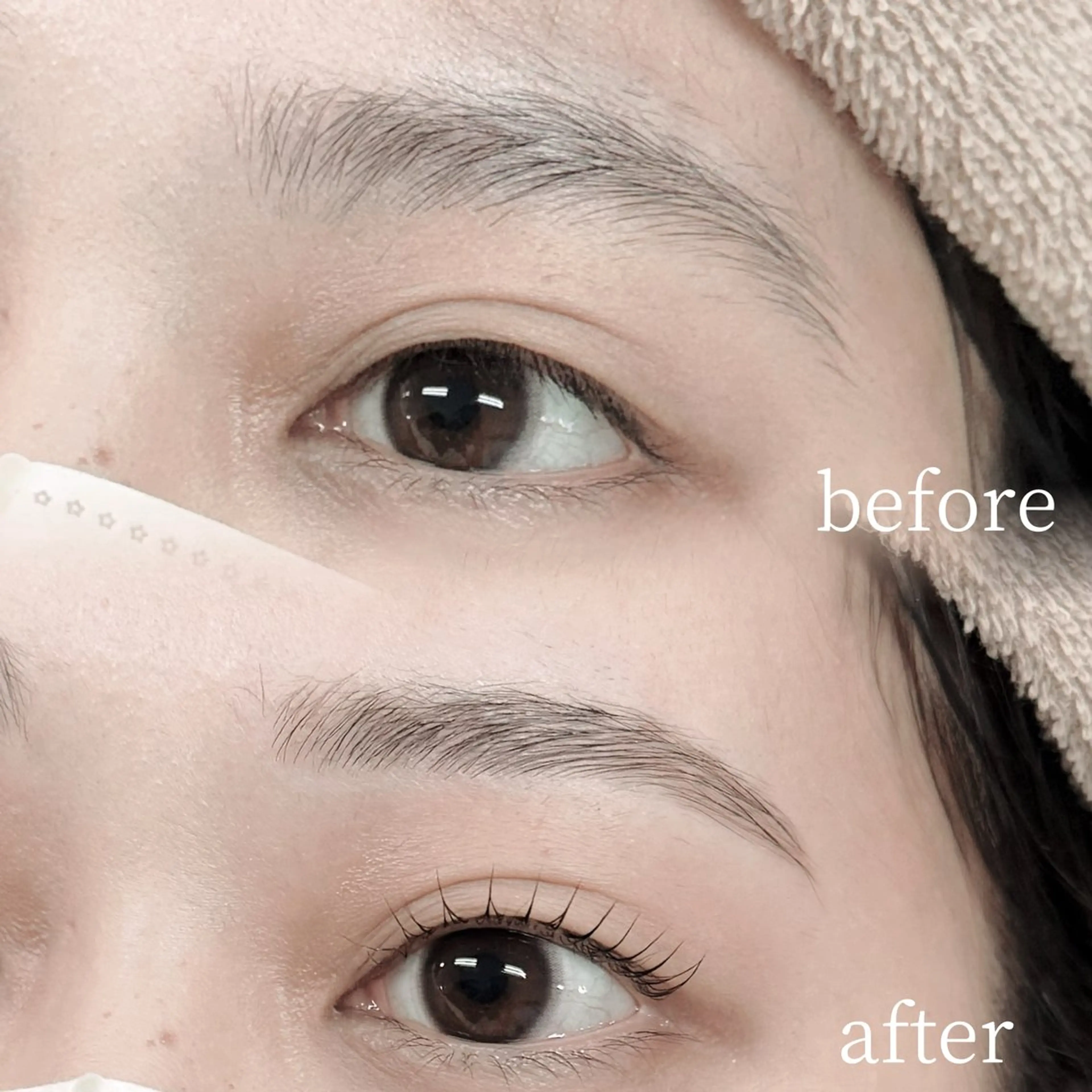 🐣平日限定🐣まつ毛パーマ+HBL(ワックス込み)🫧✨️の写真