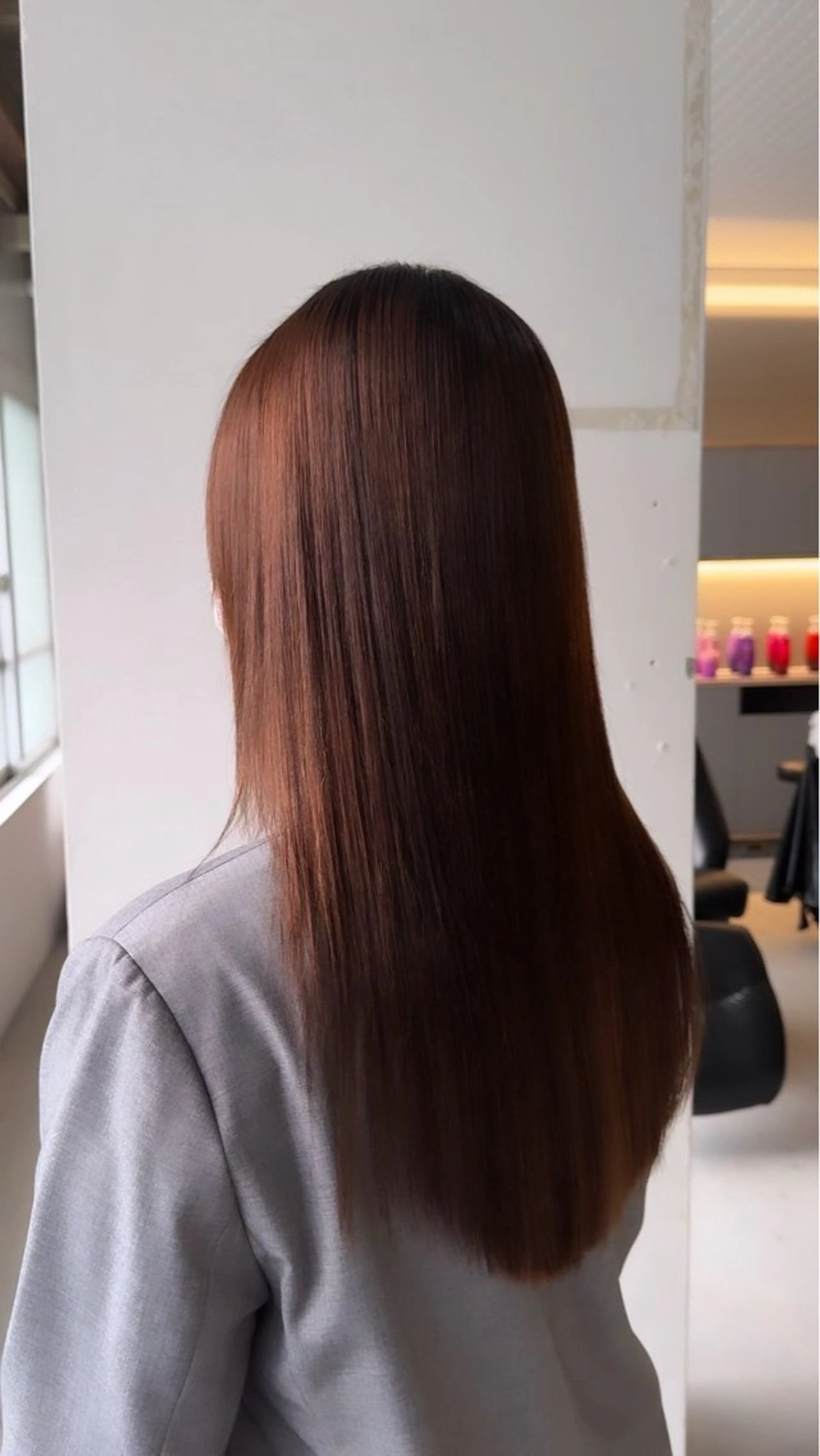 ロング くせ毛 谷口 萌瑛のヘアスタイル