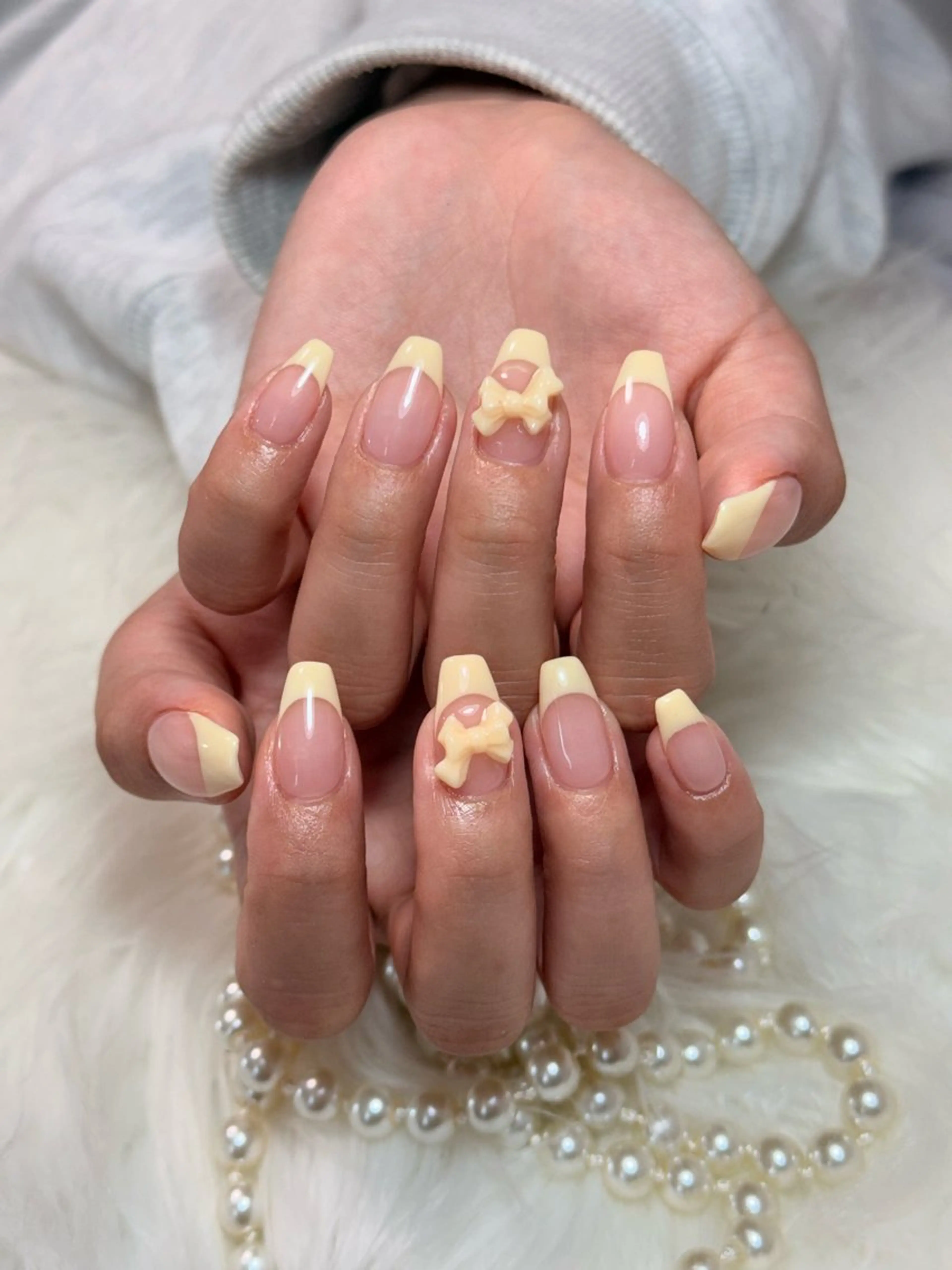 ネイル フレンチネイル シンプルネイル しまむら さくらのネイルデザイン