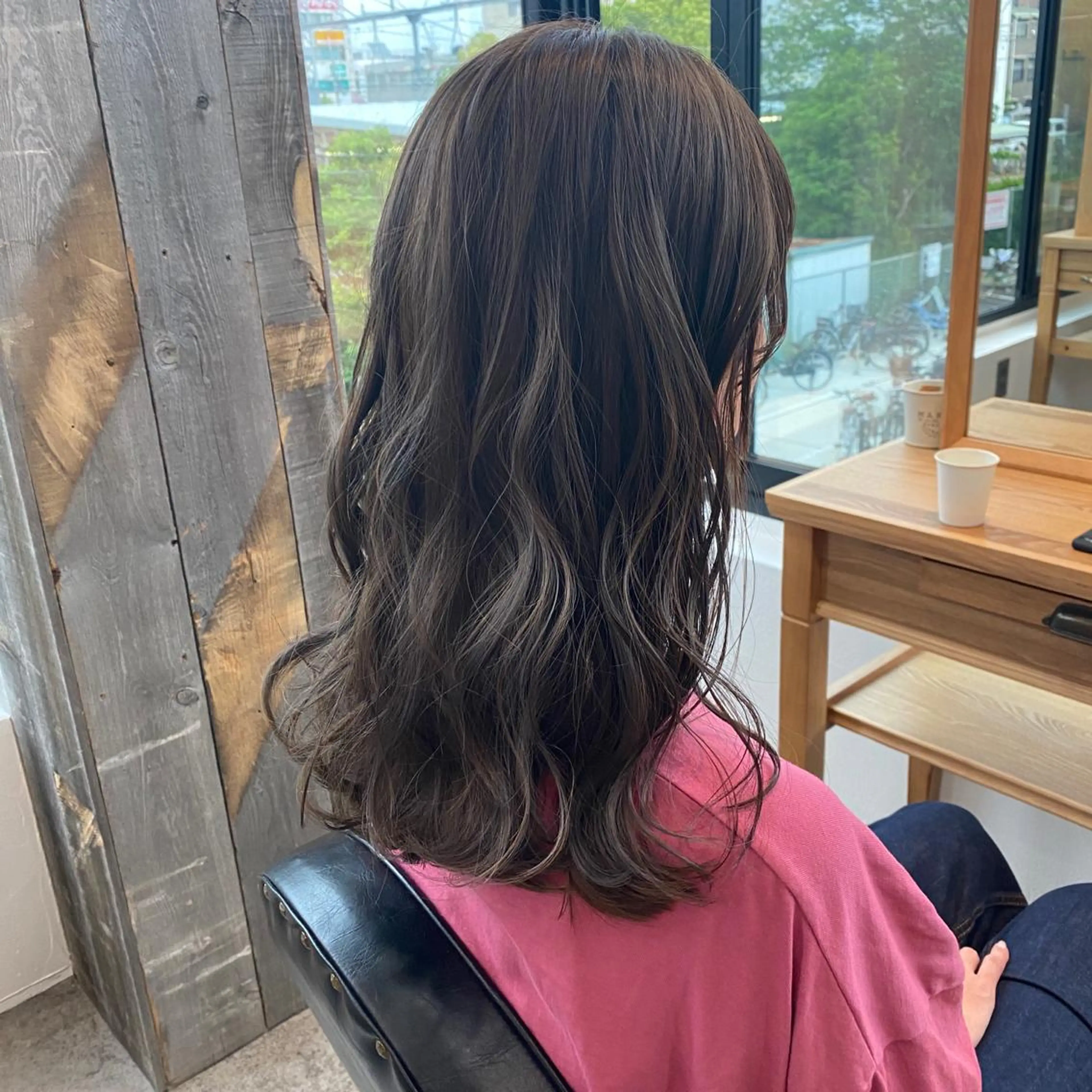 🐥ハイライトで透明感カラー🐥カット+ハイライト+カラーの写真