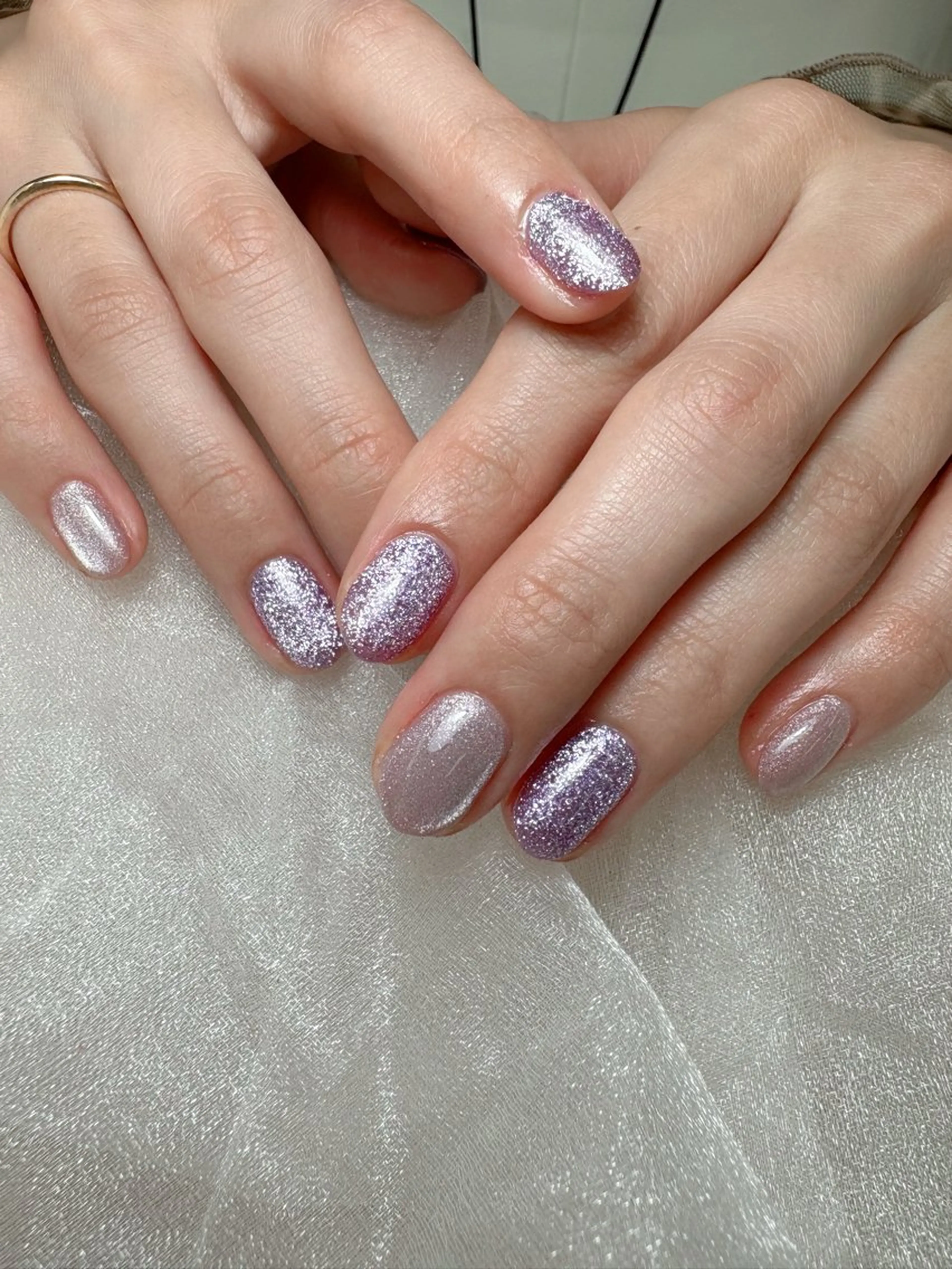 ネイル マグネットネイル 💎ネイリスト💎 月奈🌕🎀のネイルデザイン