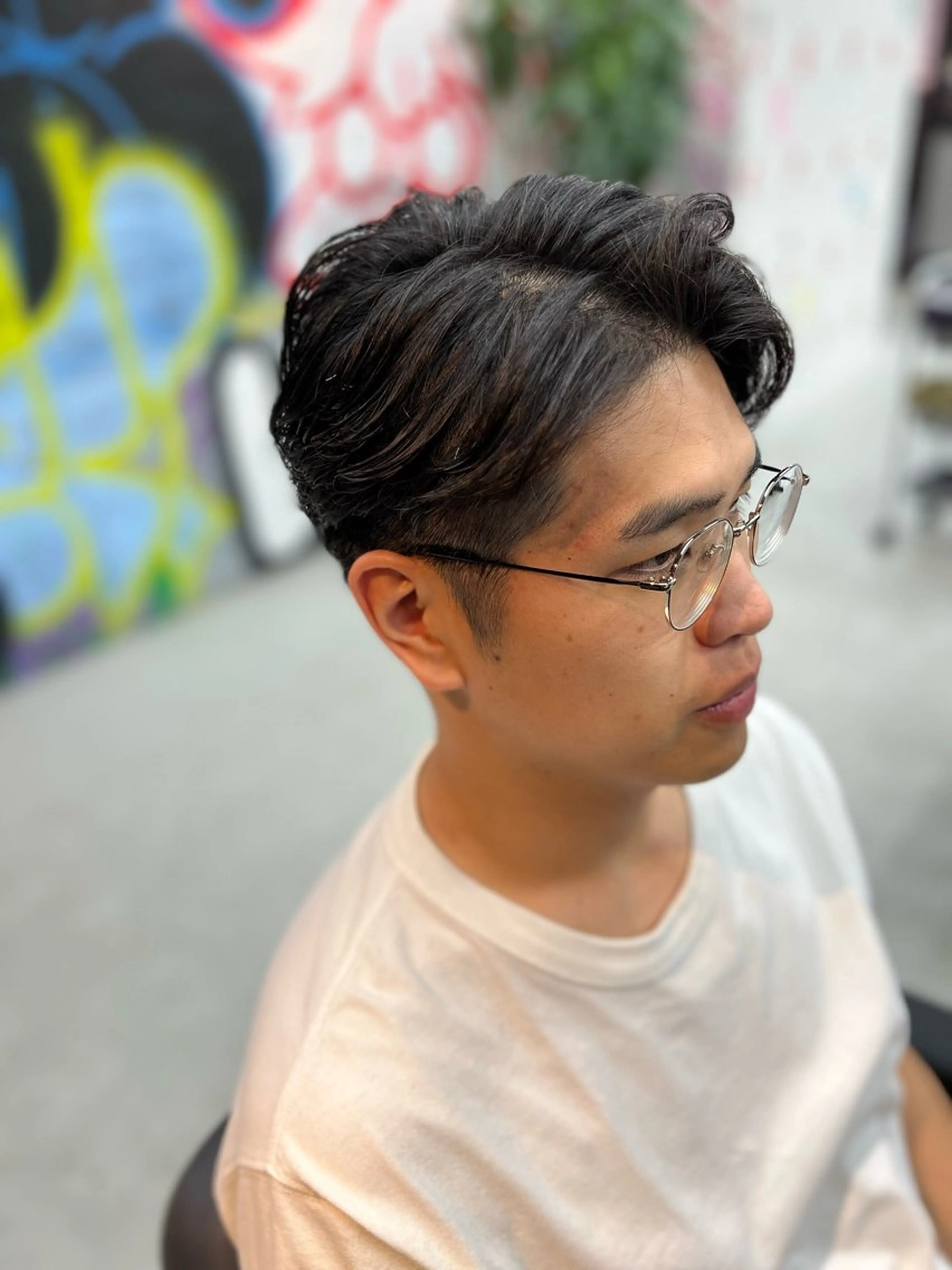 ショート パーマ メンズ 錦糸町/Men's cutパーマ石川史弥のヘアスタイル