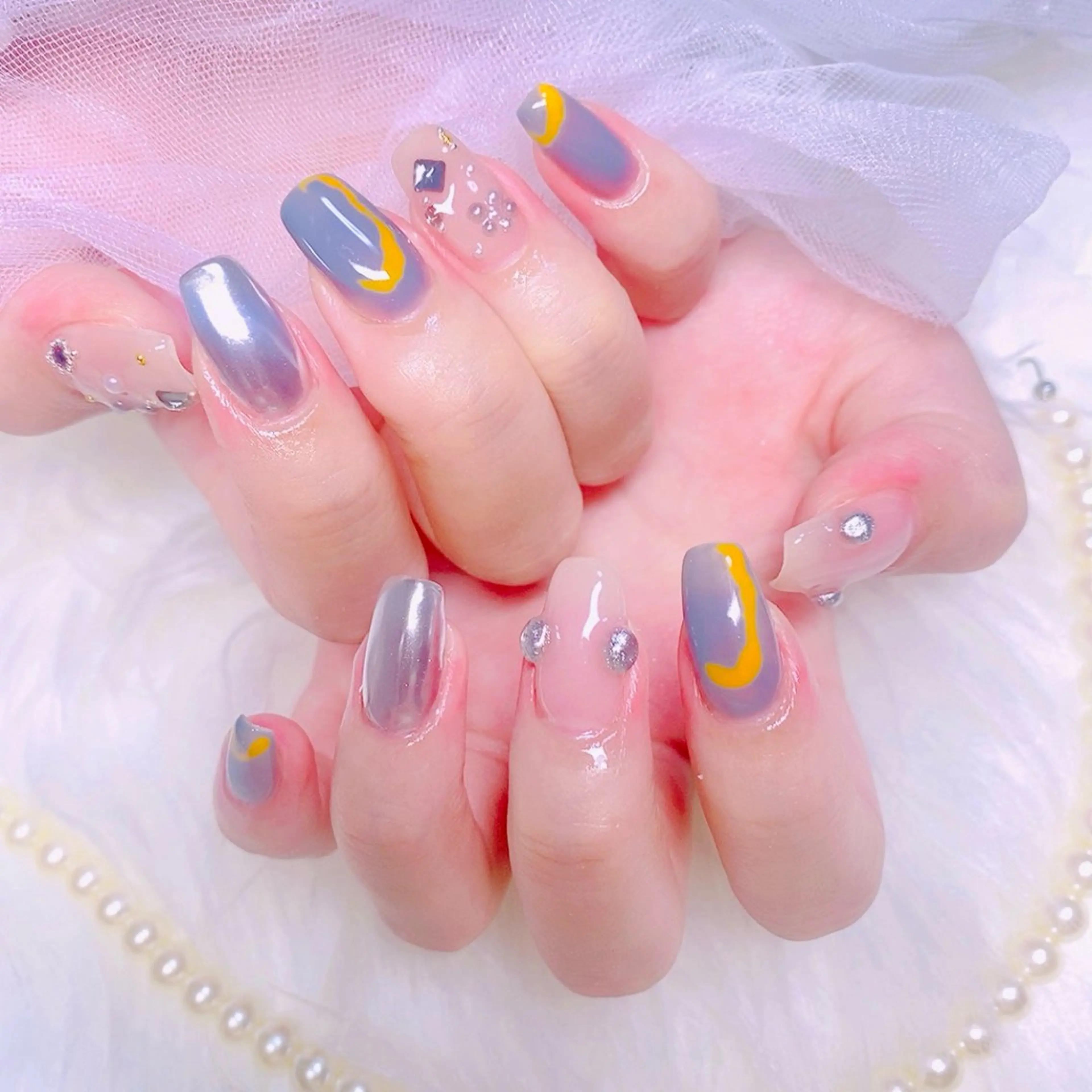 ネイル ニュアンスネイル Nail Yunaのネイルデザイン