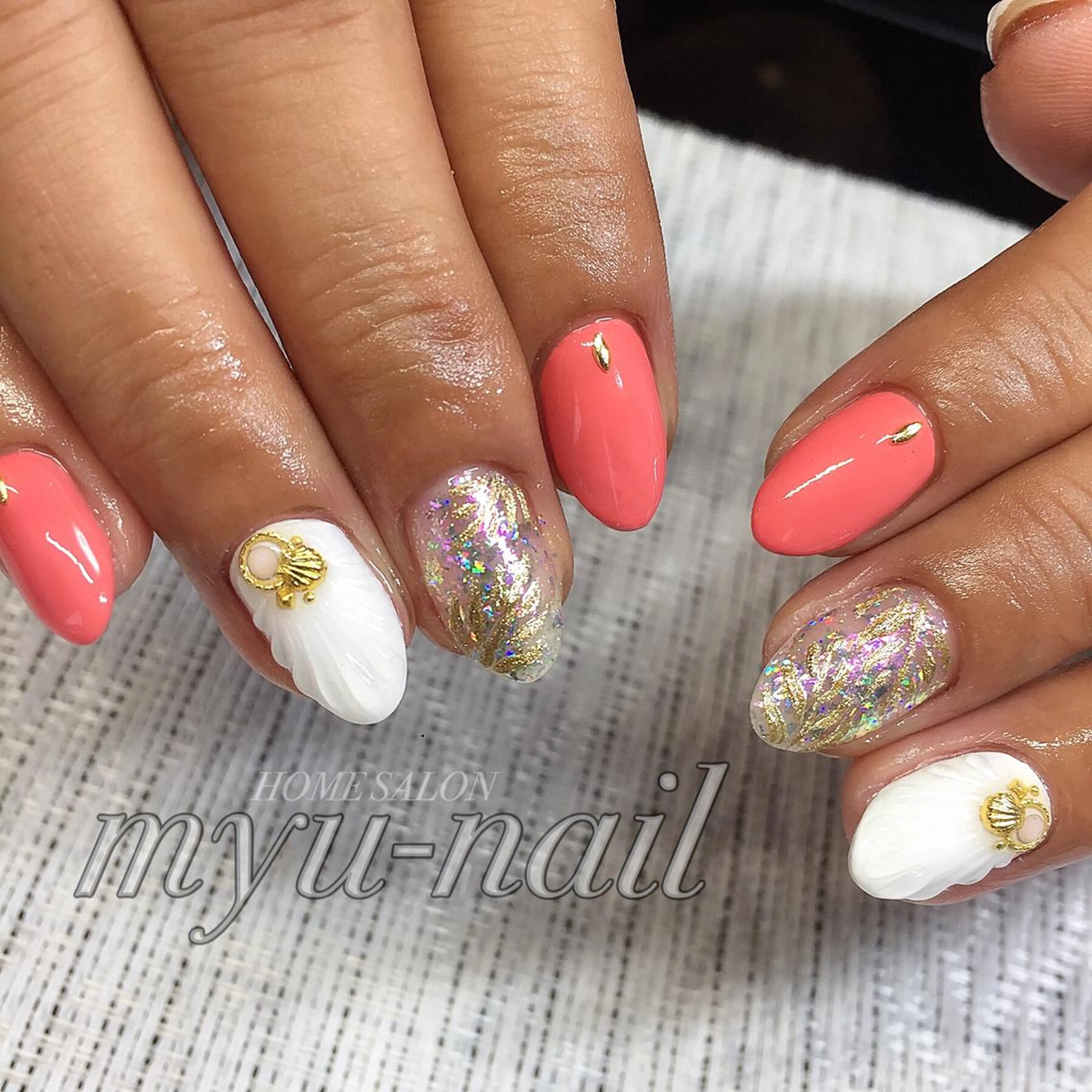 ネイル ホームサロン myu-nailのネイルデザイン