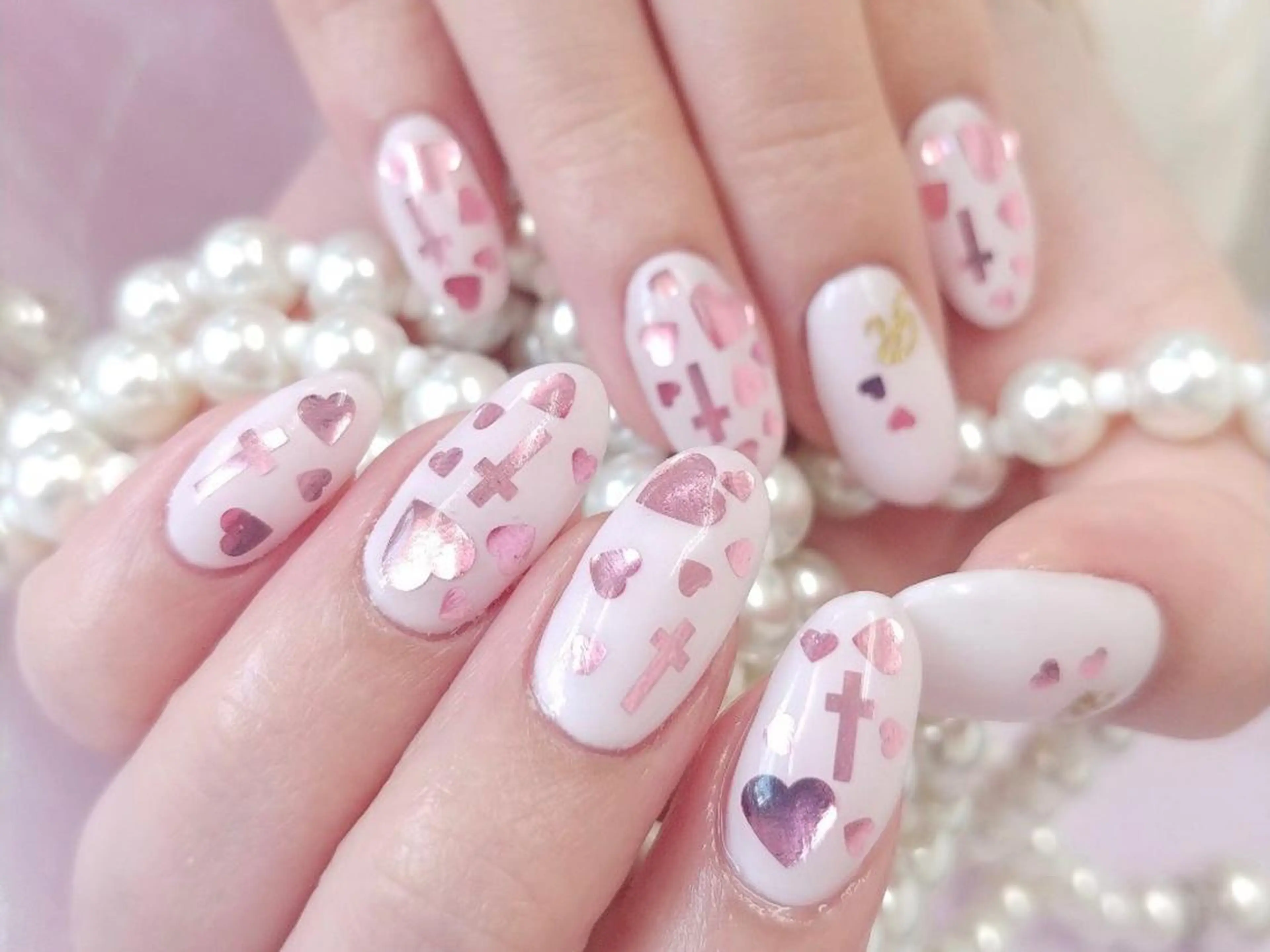 ネイル ストーンネイル Nail lieNのネイルデザイン