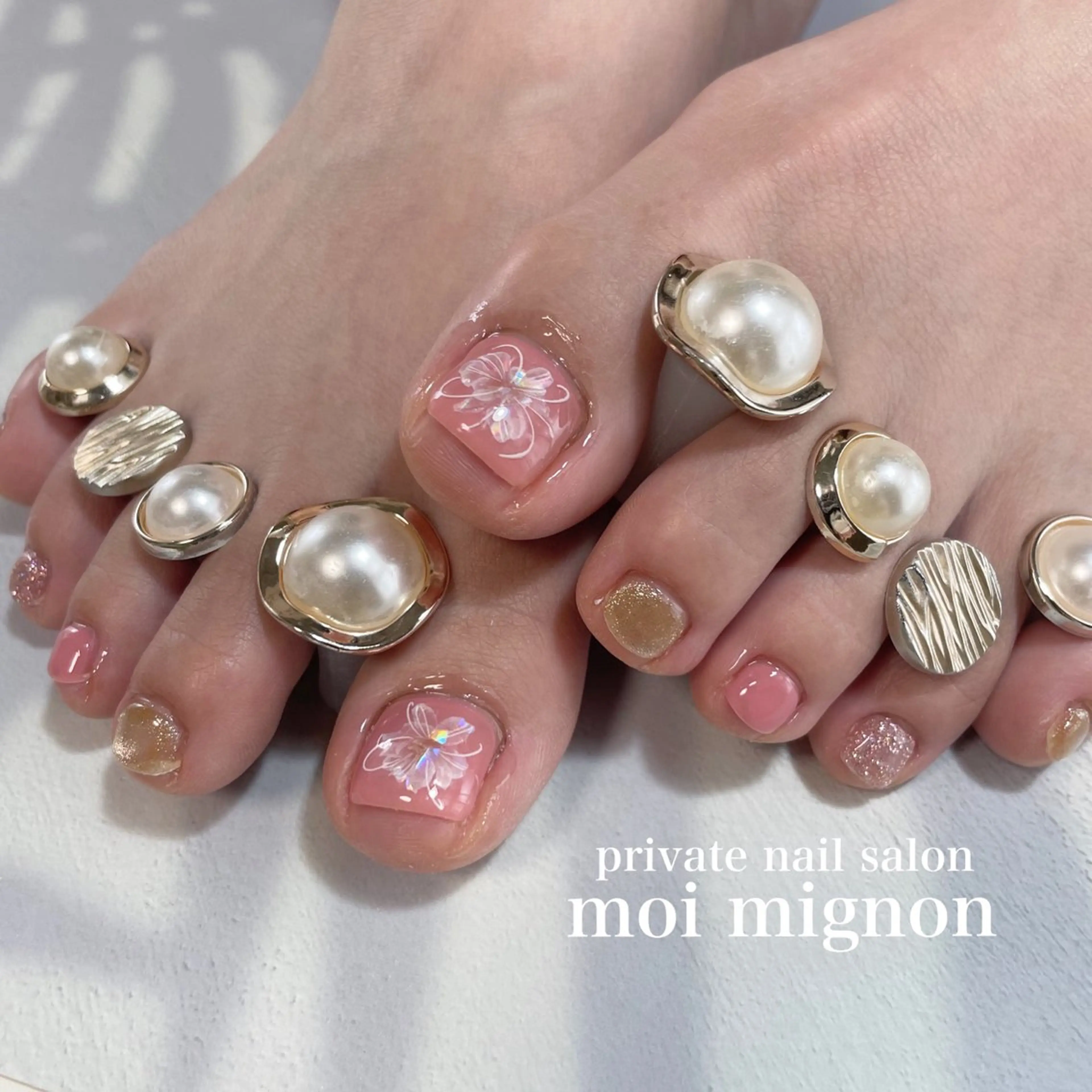 ネイル フットネイル nailist Aki♡のネイルデザイン