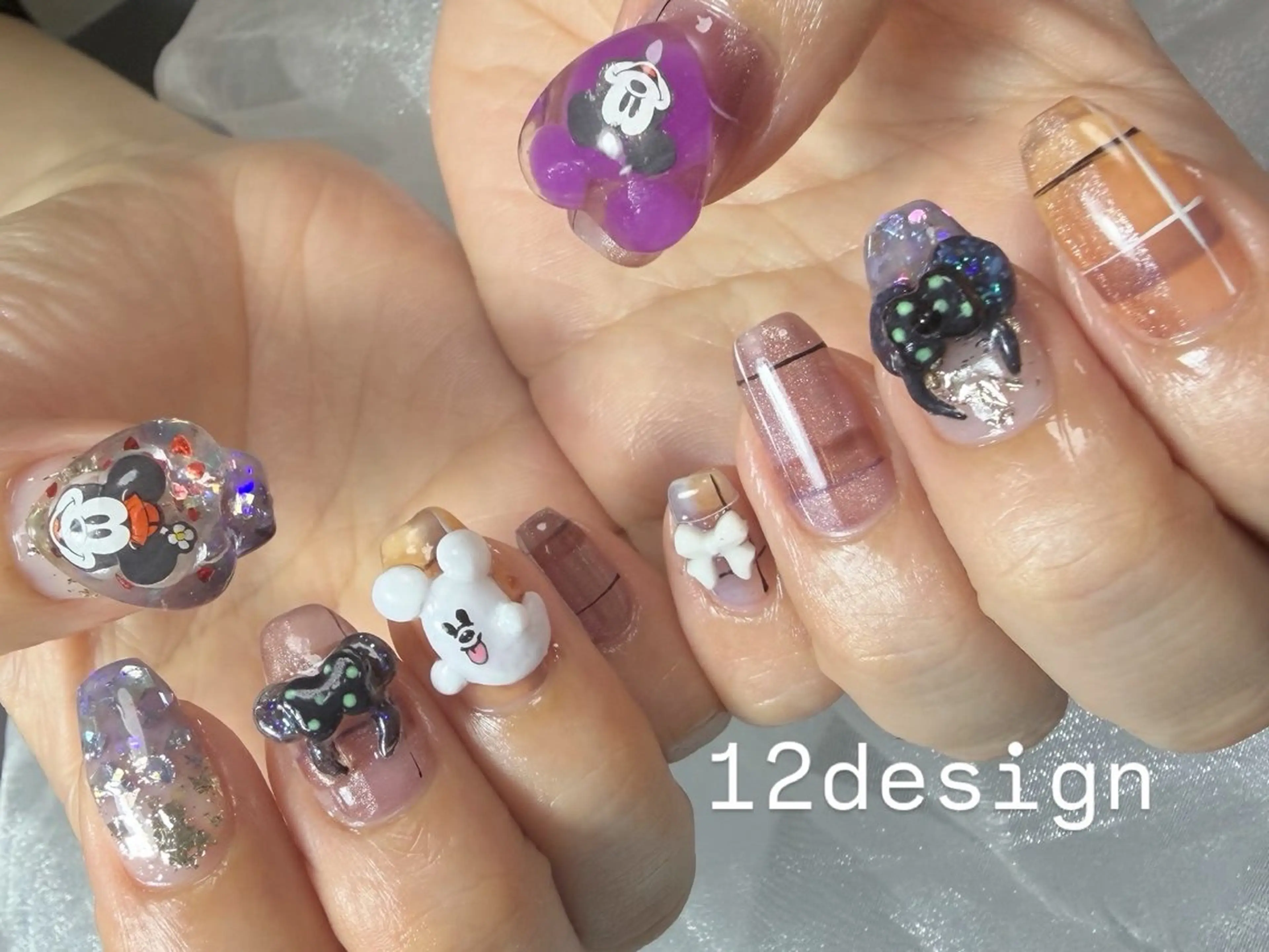 ネイル 12 designのネイルデザイン