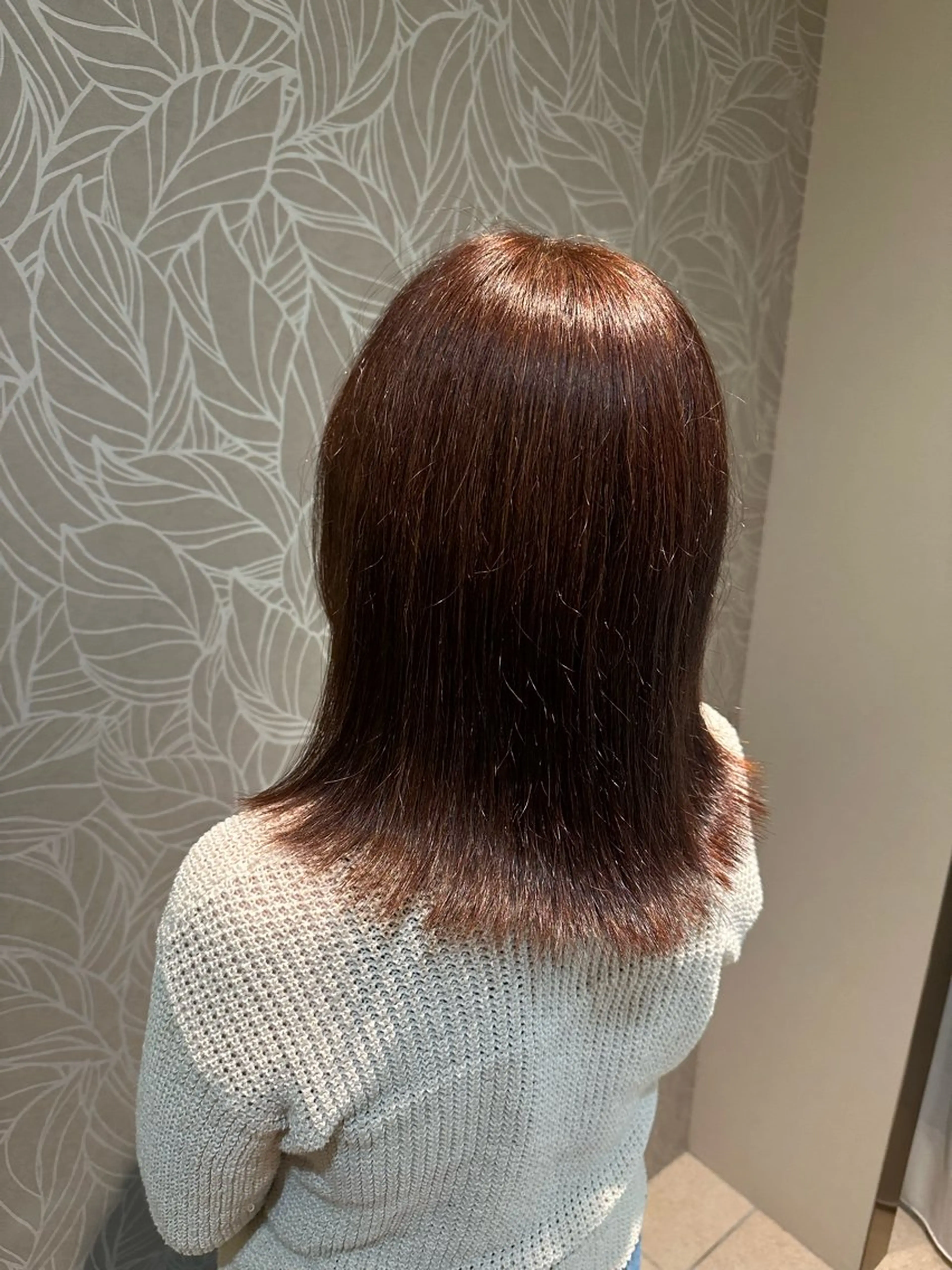 ミディアム grande hair&spa所属・🫧‪透明感カラー 🫧‪サキのヘアスタイル