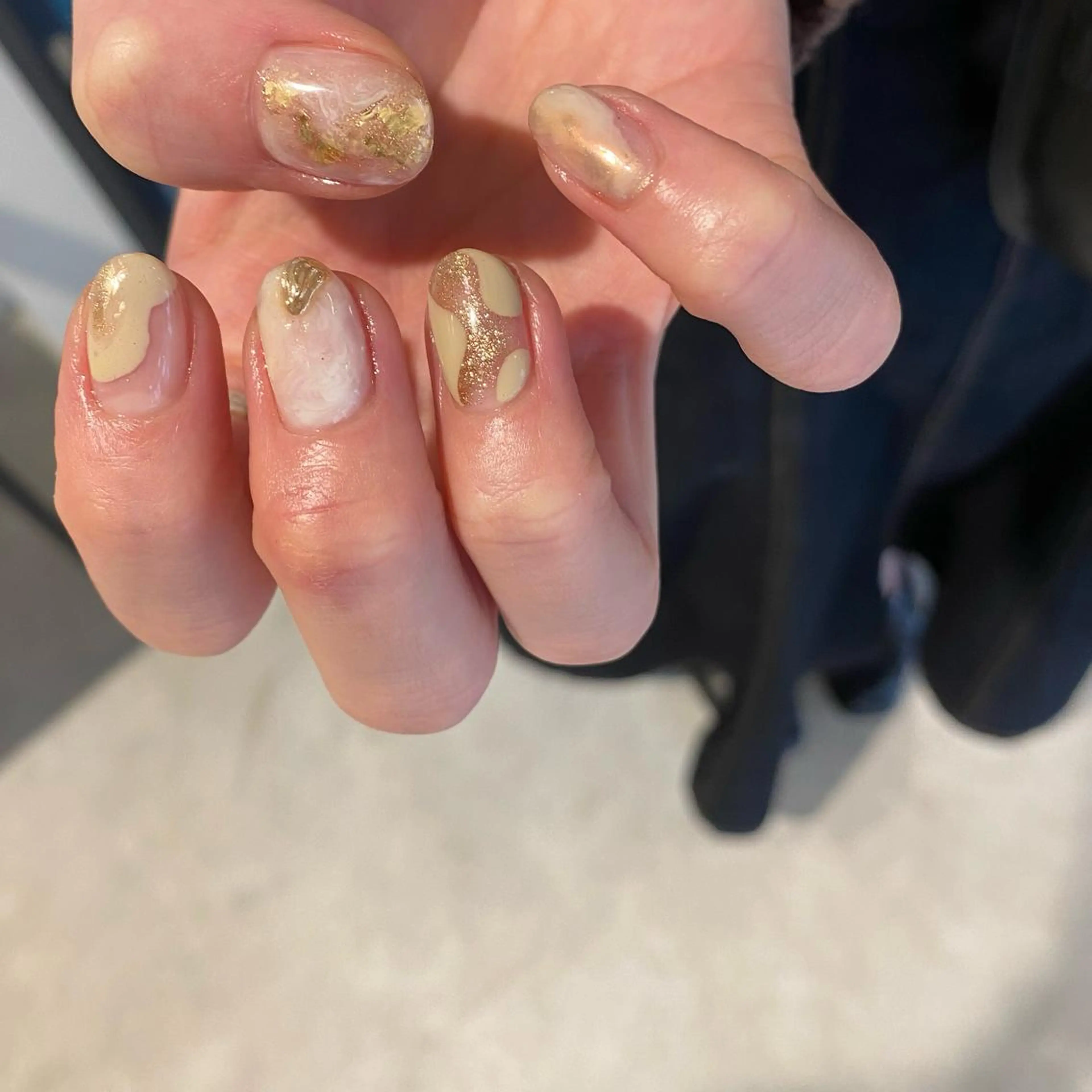 ネイル ニュアンスネイル ハンドネイル RINO AMANE nailのネイルデザイン