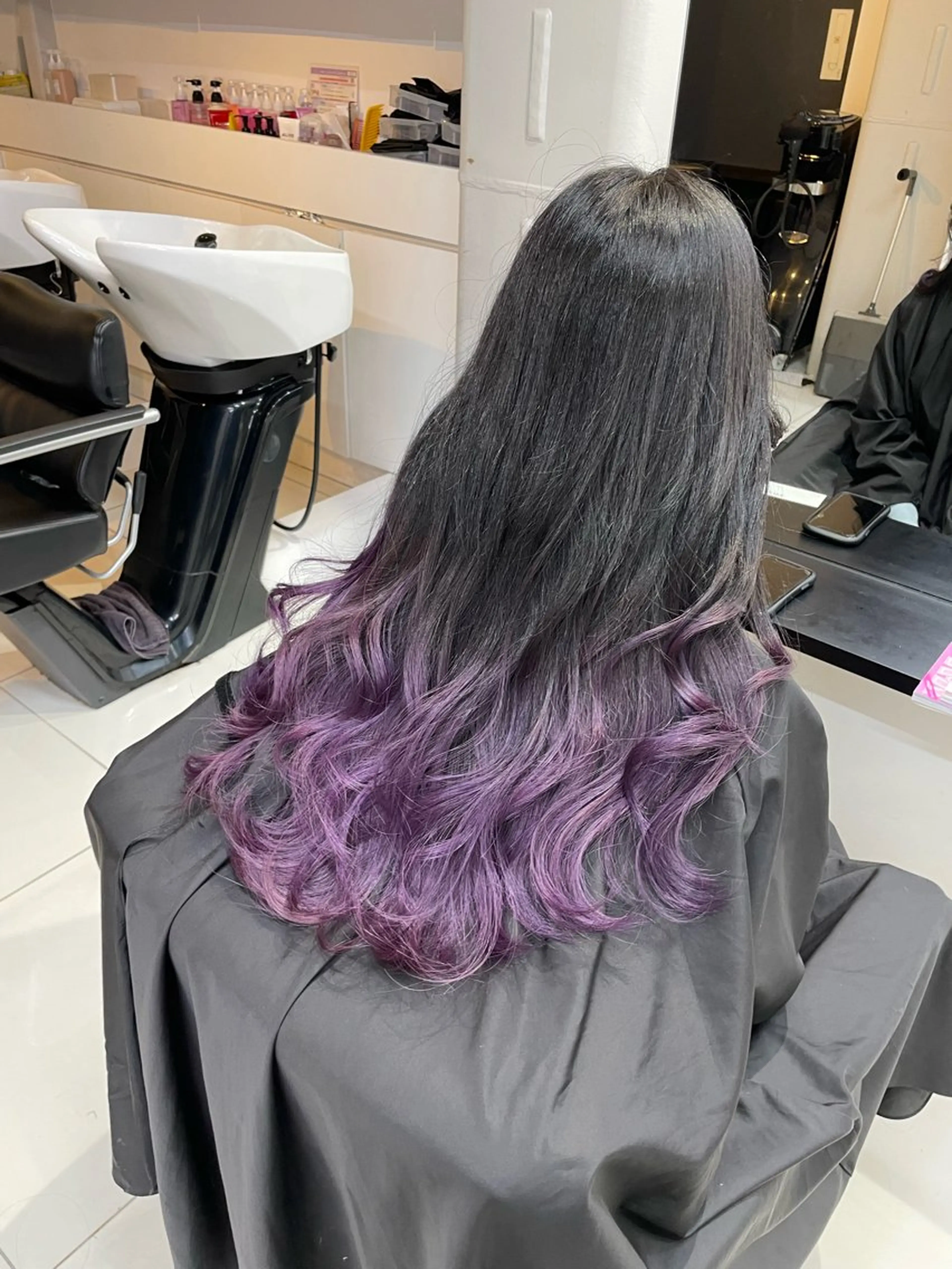 ロング カラー ブリーチ kayo/カラー モデル募集中✨のヘアスタイル