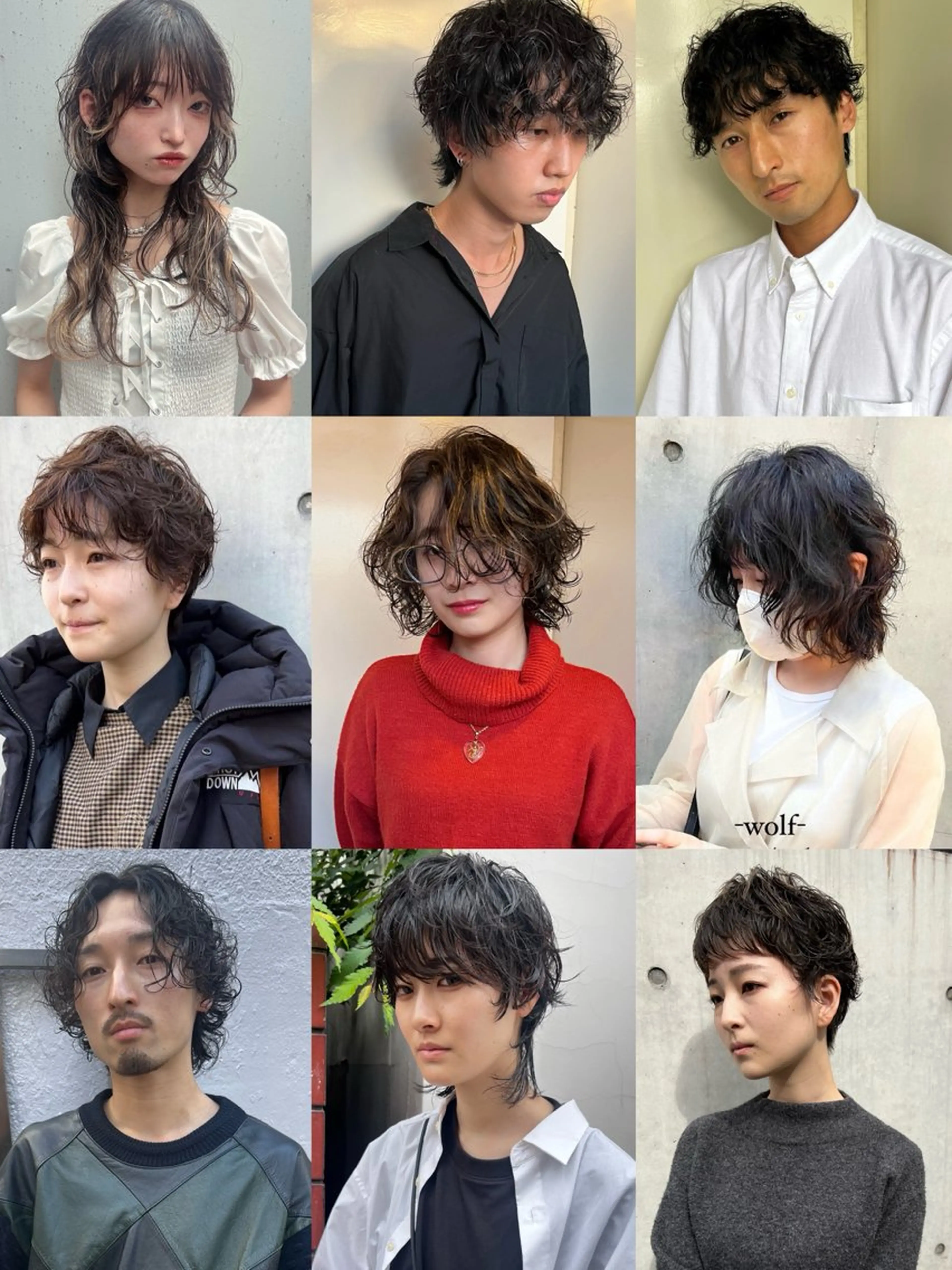 cut＋perm＋treatmentの写真