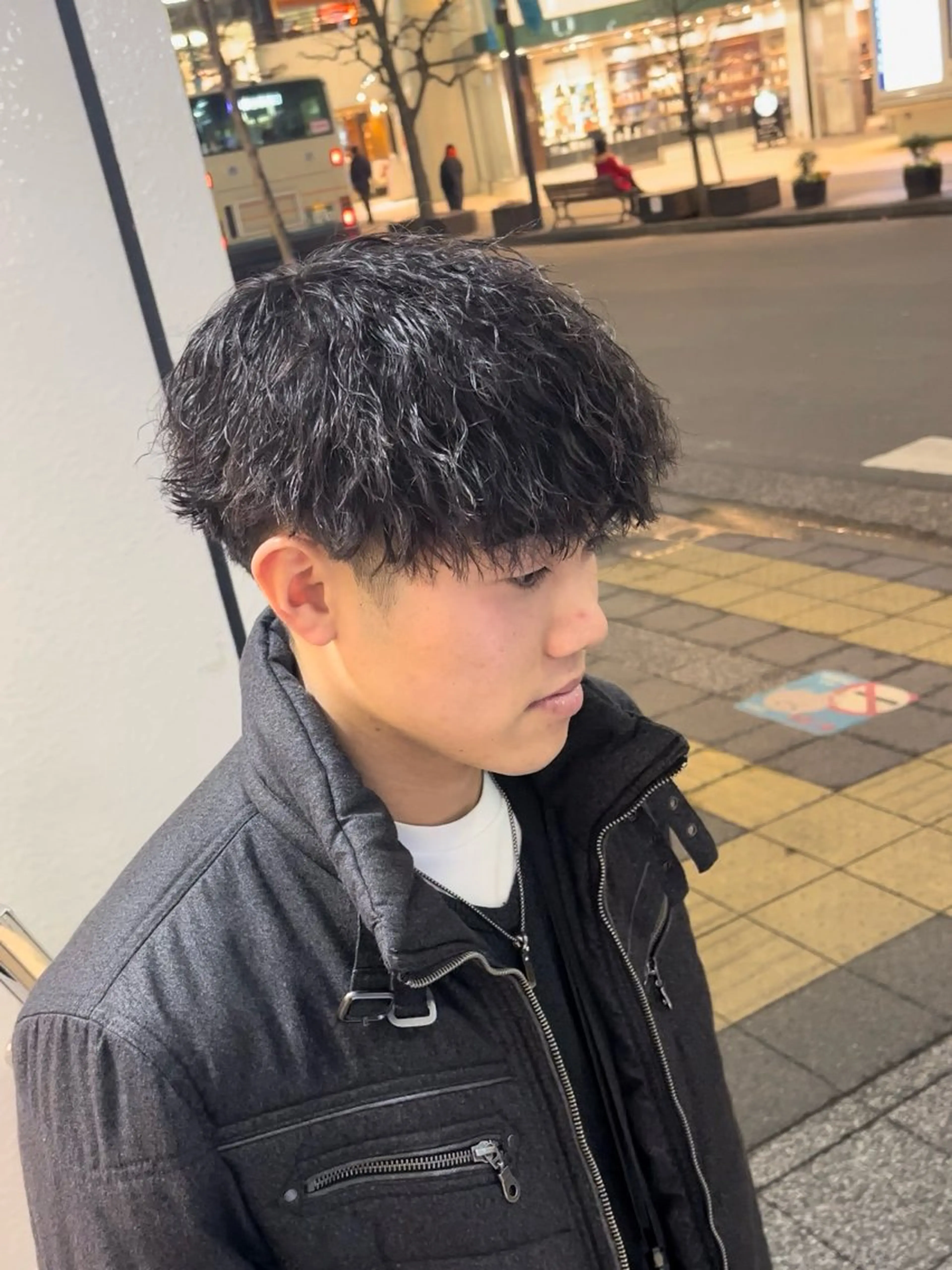 パーマ メンズ メンズパーマ ツイストスパイラルパーマ スパイラルパーマ 【メンズ特化】 寺田遥輝のヘアスタイル