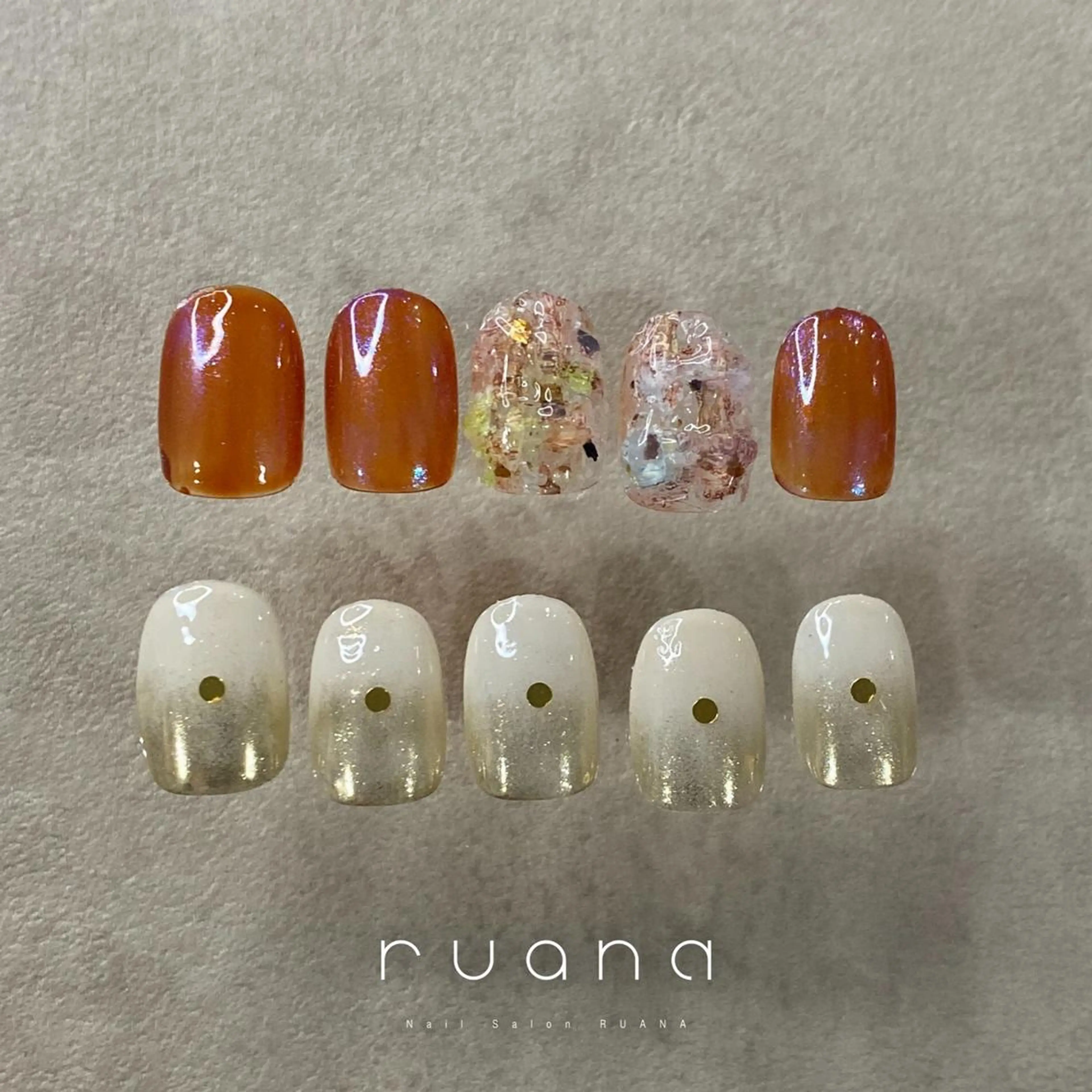 ネイル ハンドネイル 阿武 美海のネイルデザイン