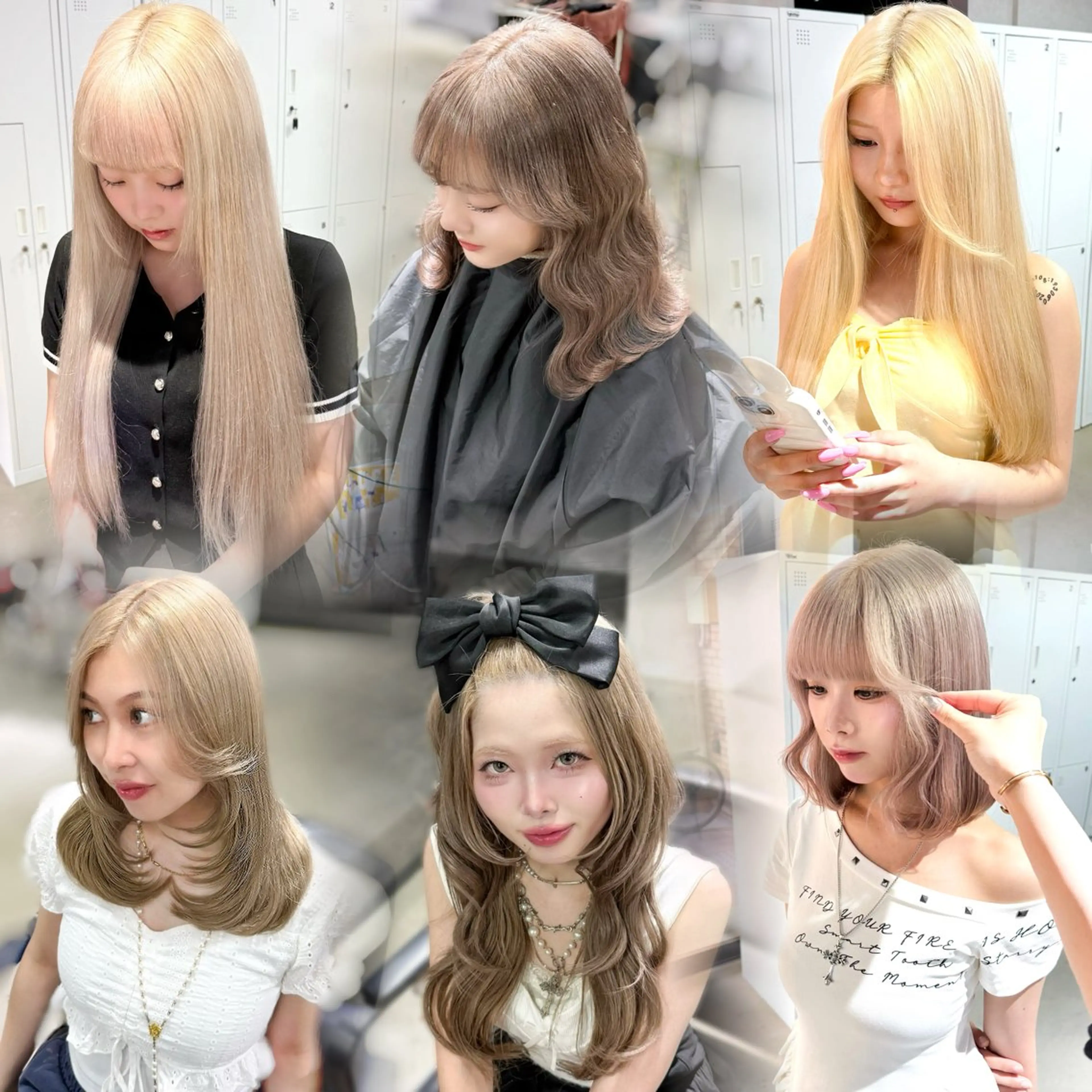 ロング カラー ベージュカラー ブロンド グレージュ ミルクティーベージュ ミルクティーグレージュ ヘアカラー トリートメント 🎀ミルクティー/暖 色×レイヤー/マリアのヘアスタイル