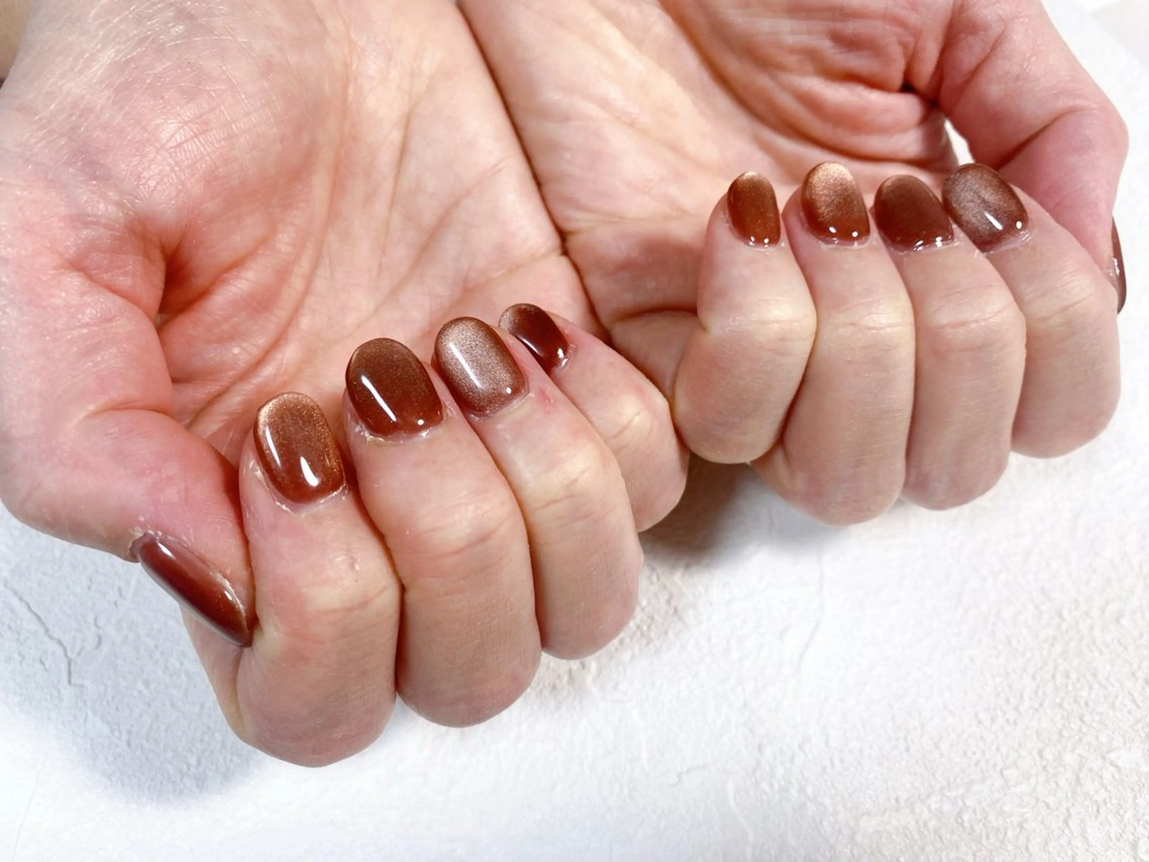 ネイル オーロラネイル フットネイル フレンチネイル ジェルネイル 韓国ネイル ハンドネイル kiki nail たまプラーザのネイルデザイン