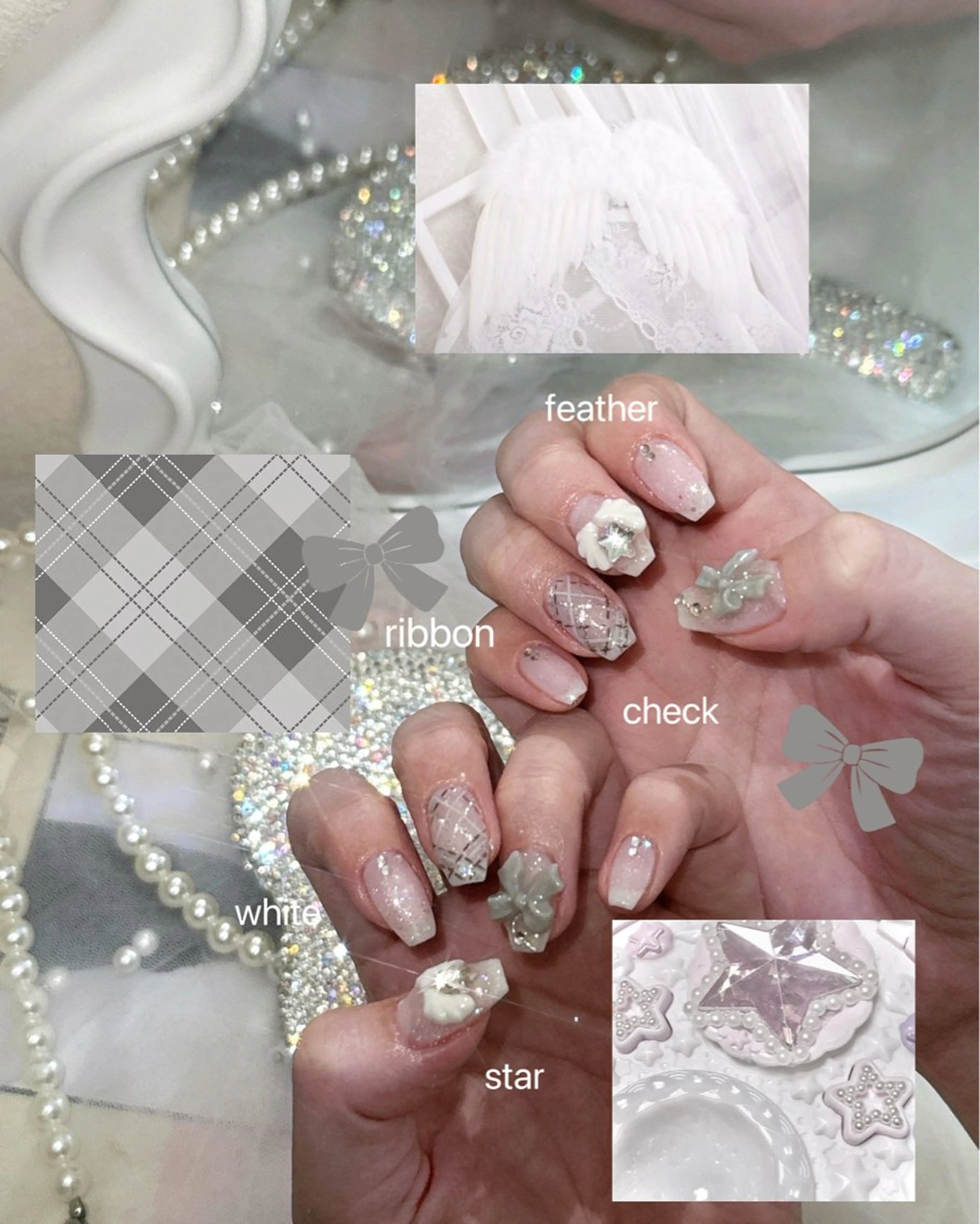 ネイル ハンドネイル ERINA ♥のネイルデザイン