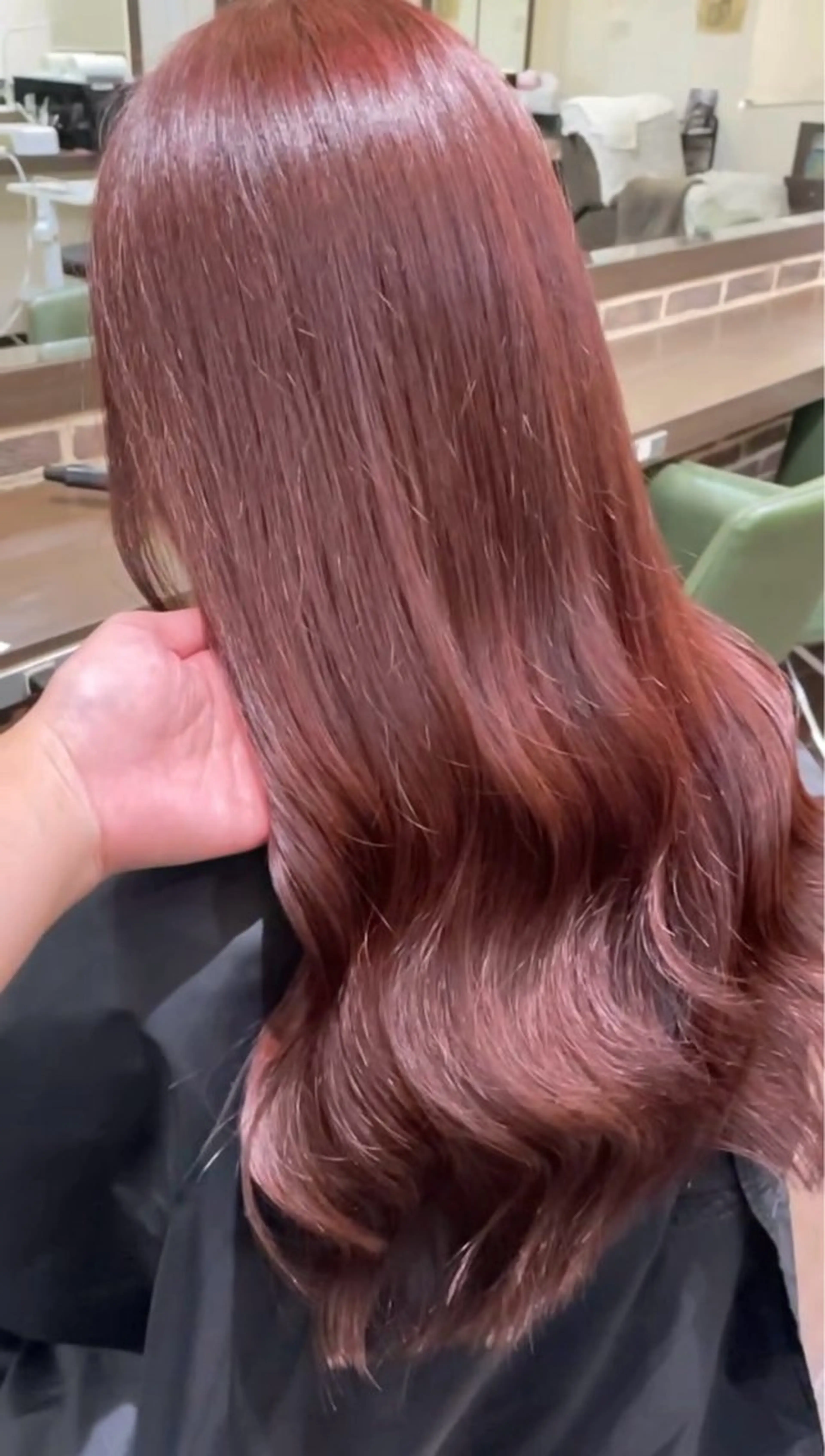 ロング ヘアカラー メンズ/艶髪/カラー サクラ🌸のヘアスタイル