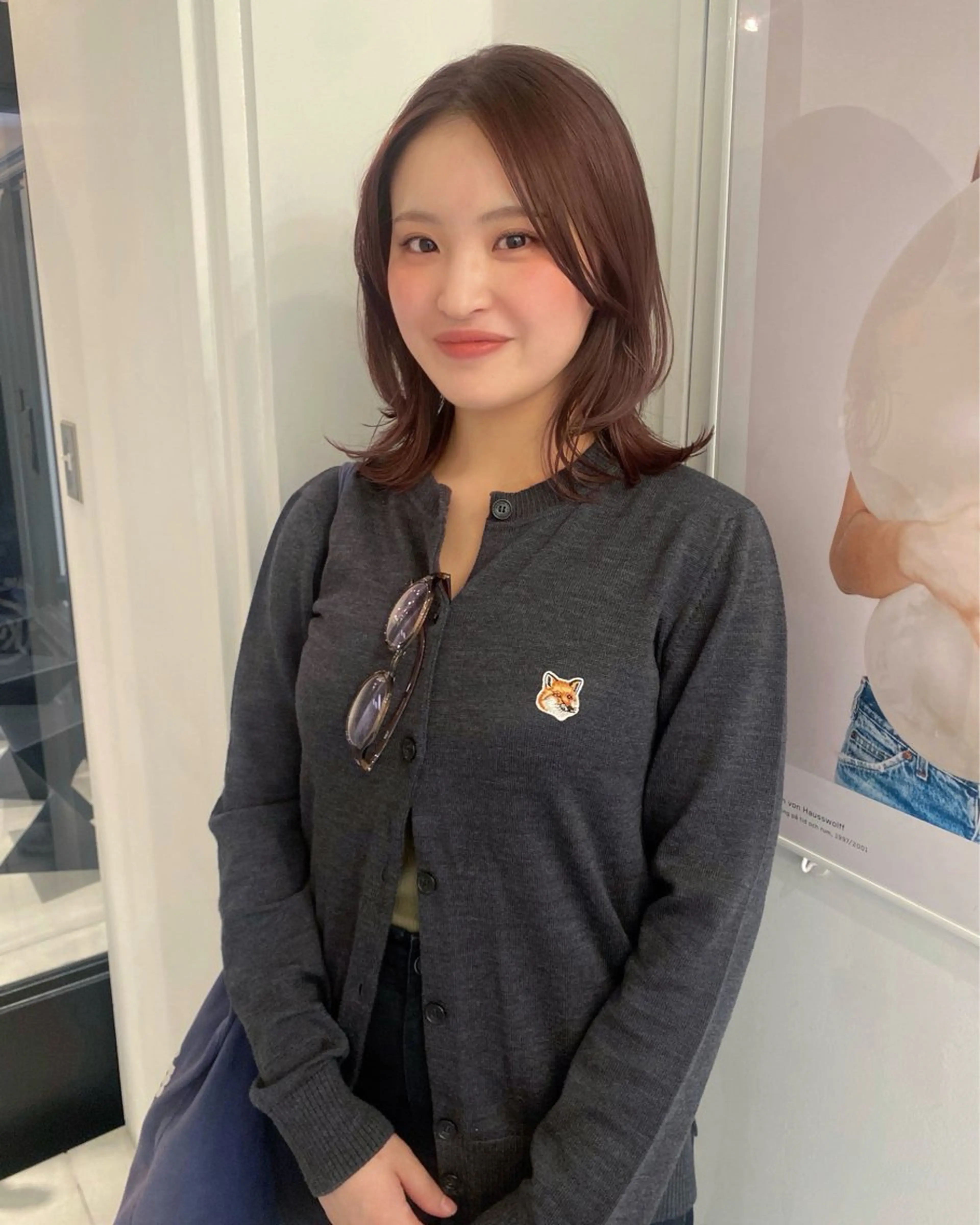 ミディアム カラー riria/ボブ /ブラウンカラー🎀のヘアスタイル