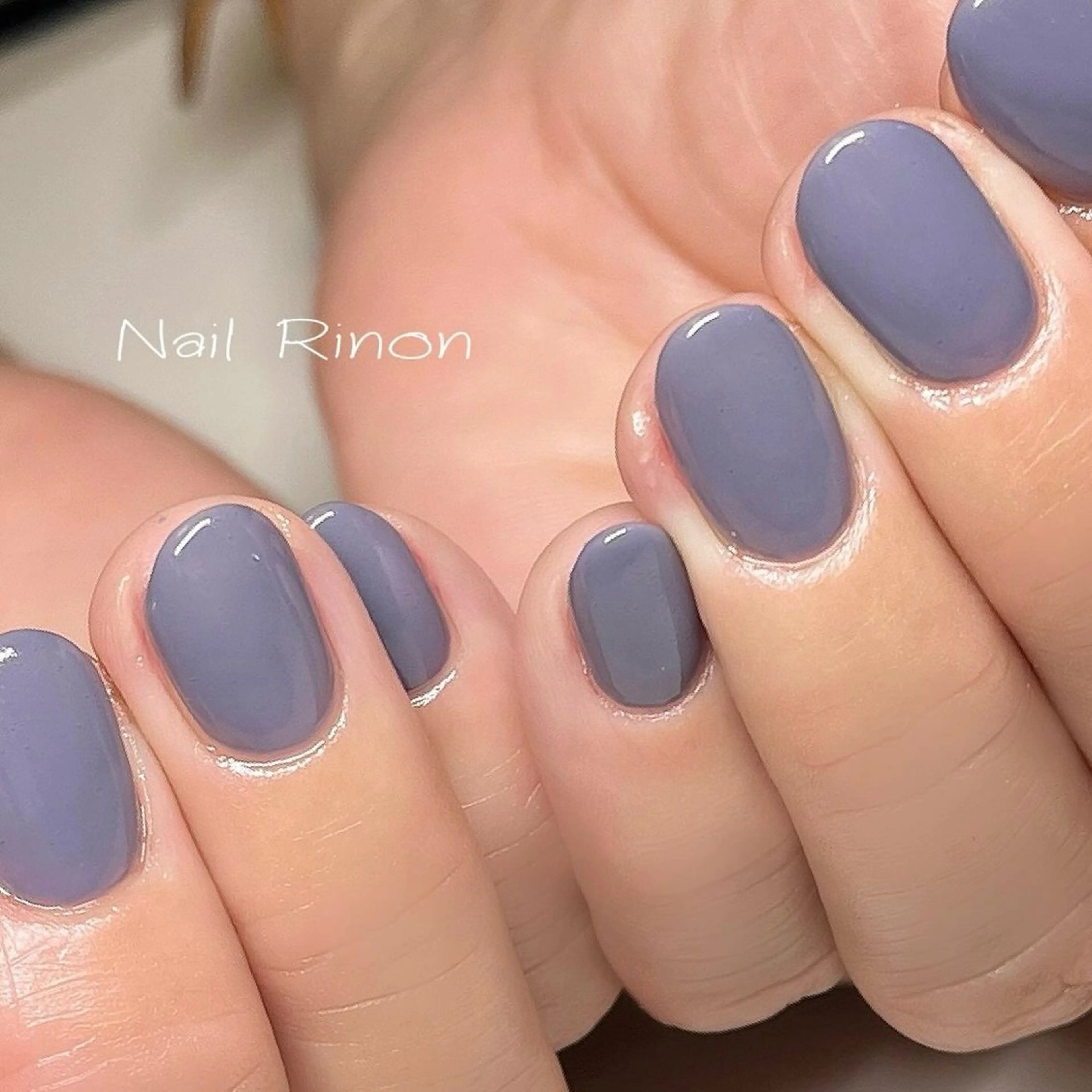 ネイル ワンカラーネイル ハンドネイル Nail Rinonのネイルデザイン