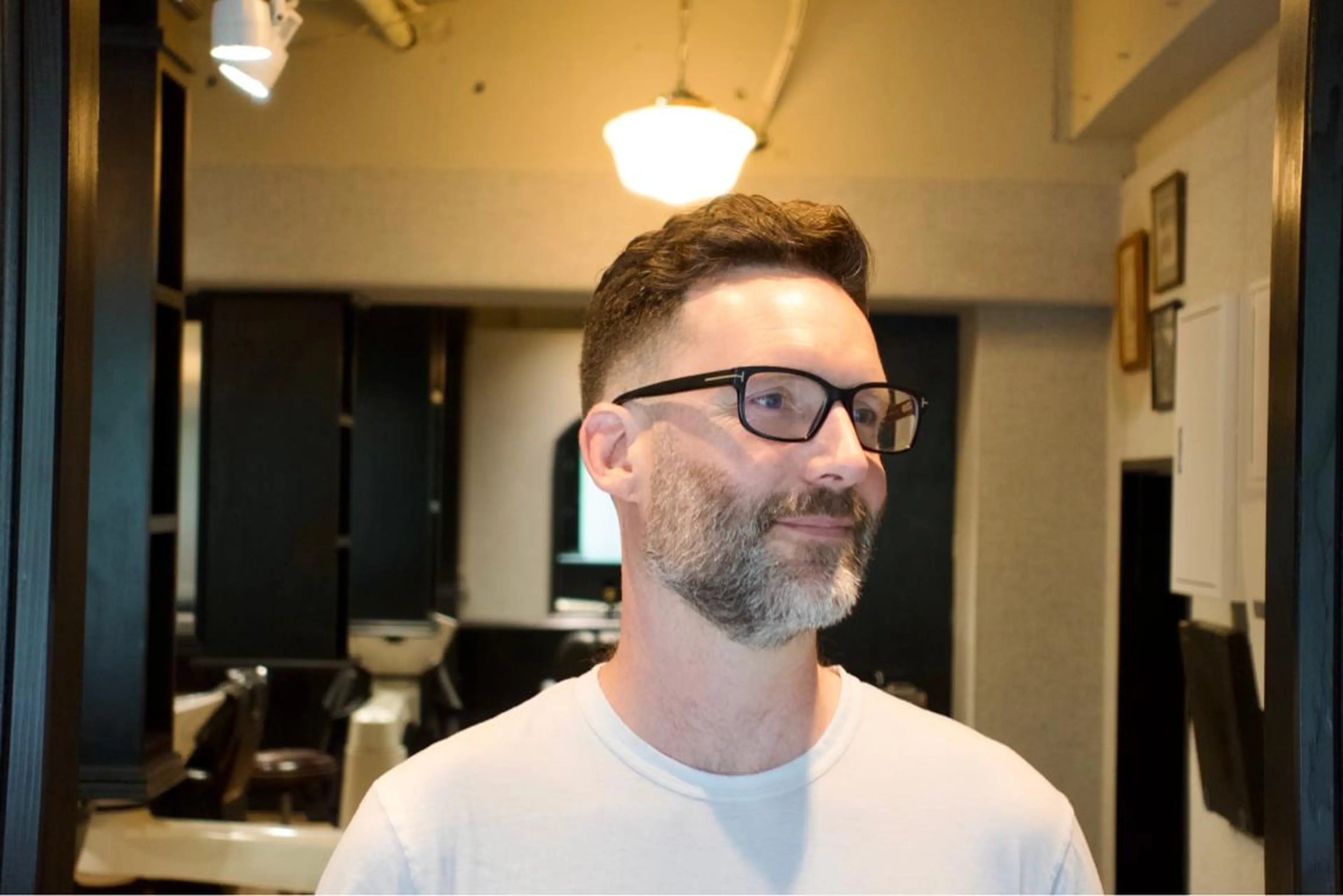 ショート メンズ カット ヘアセット メンズ眉毛ワックス 青山英憲のヘアスタイル