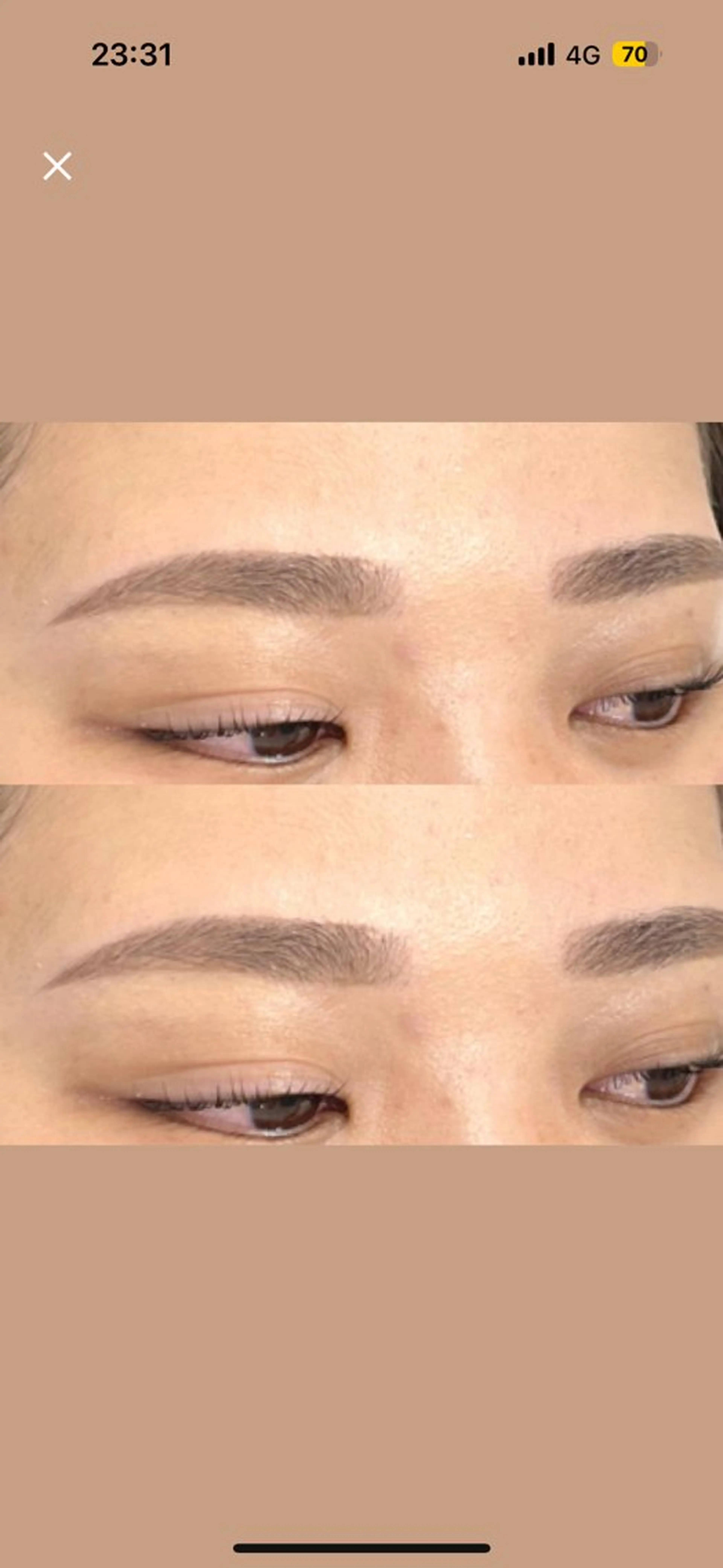 ご新規様限定【美眉×黄金比】眉毛Wax1回+仕上げ眉メイクまで 3480 # 眉毛★11時から予約受付/肌が弱い方はNGの写真