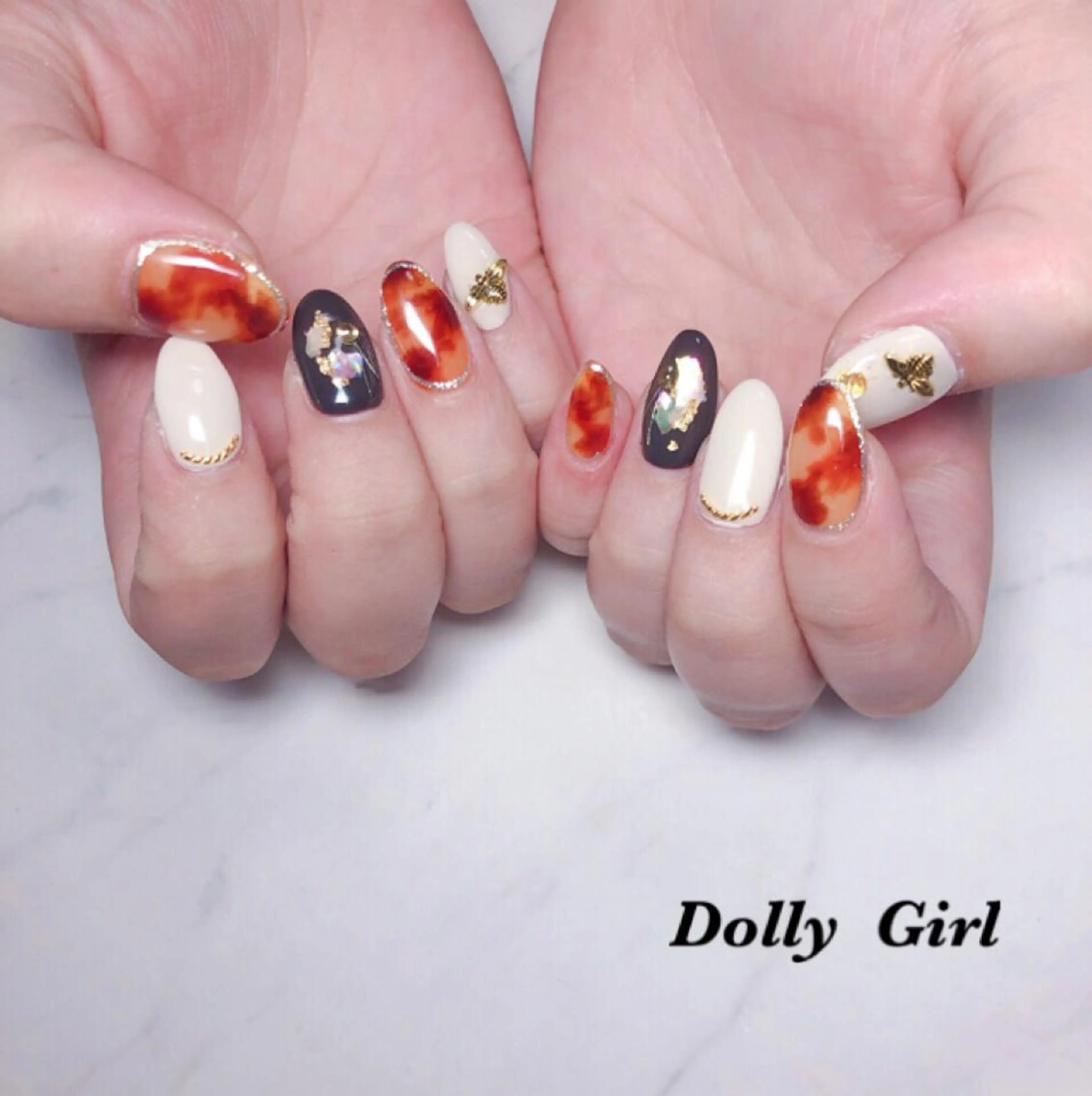 ネイル 個室ネイルサロンDolly  Girl〜ドーリーガール〜所属・DollyGirl KYOKOのネイルデザイン