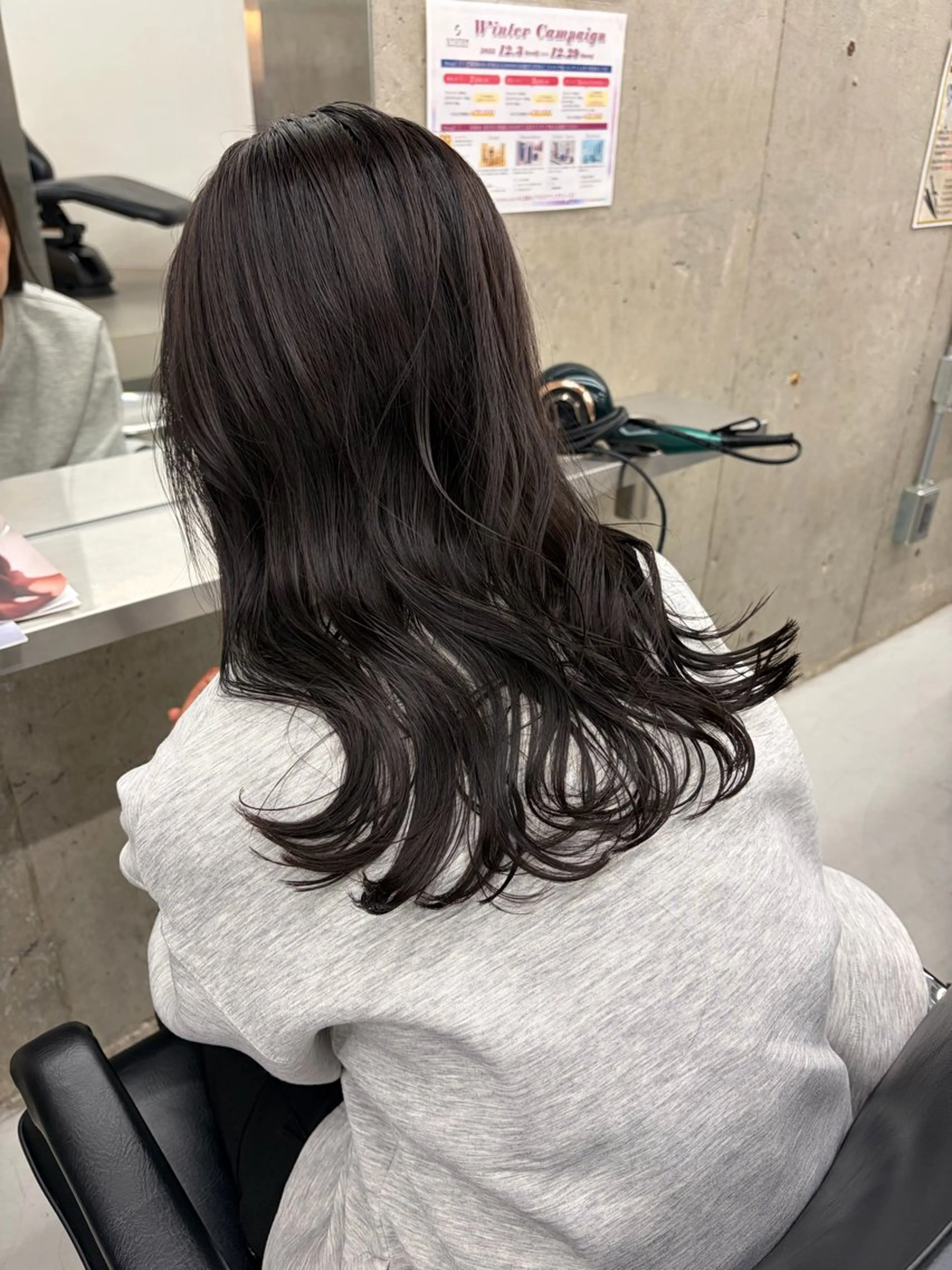 セミロング noe salon所属・田中 絢のヘアスタイル