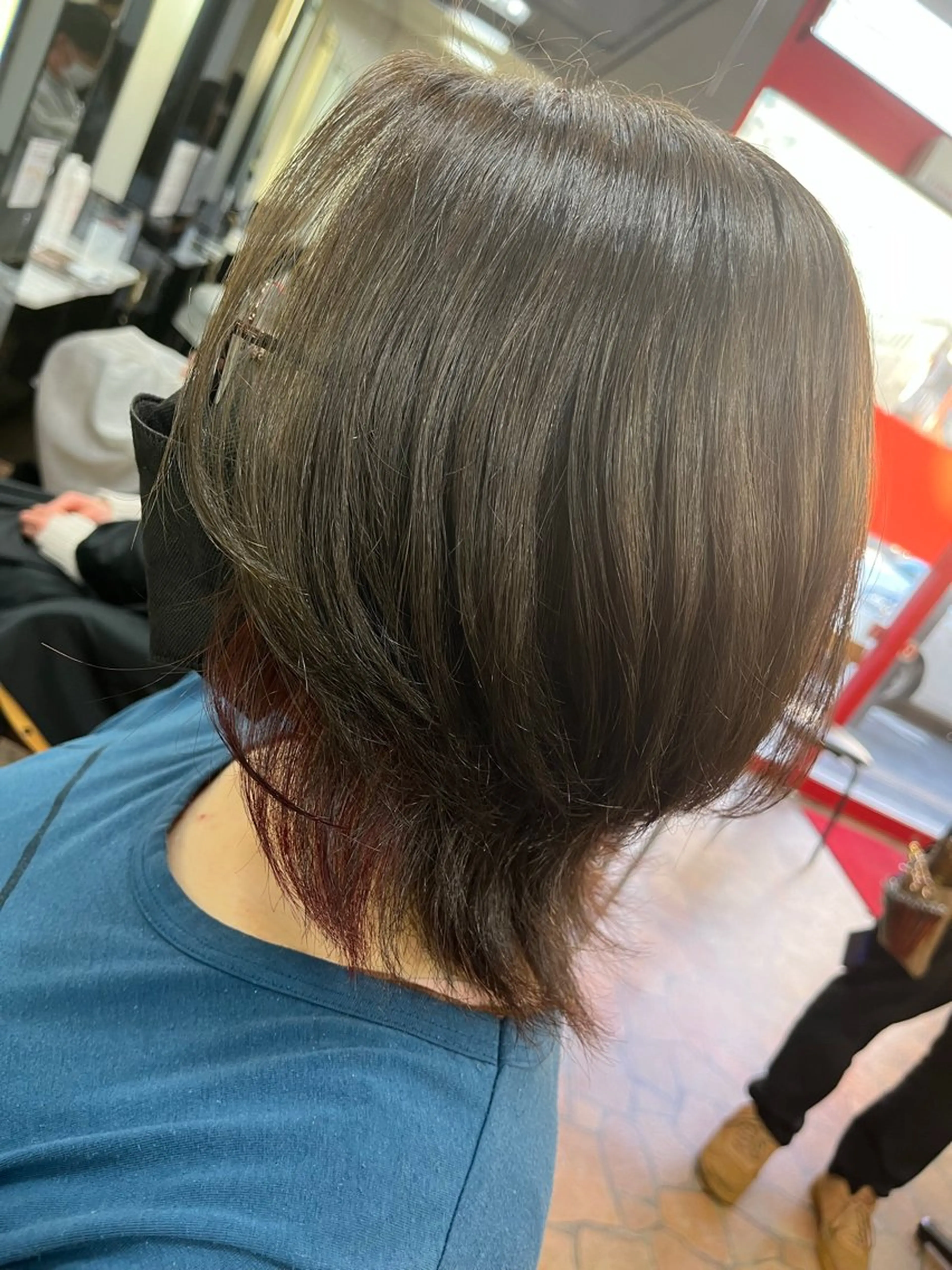 ショート カラー カット ✨ショート/ボブ 縮毛矯正✨アキラのヘアスタイル