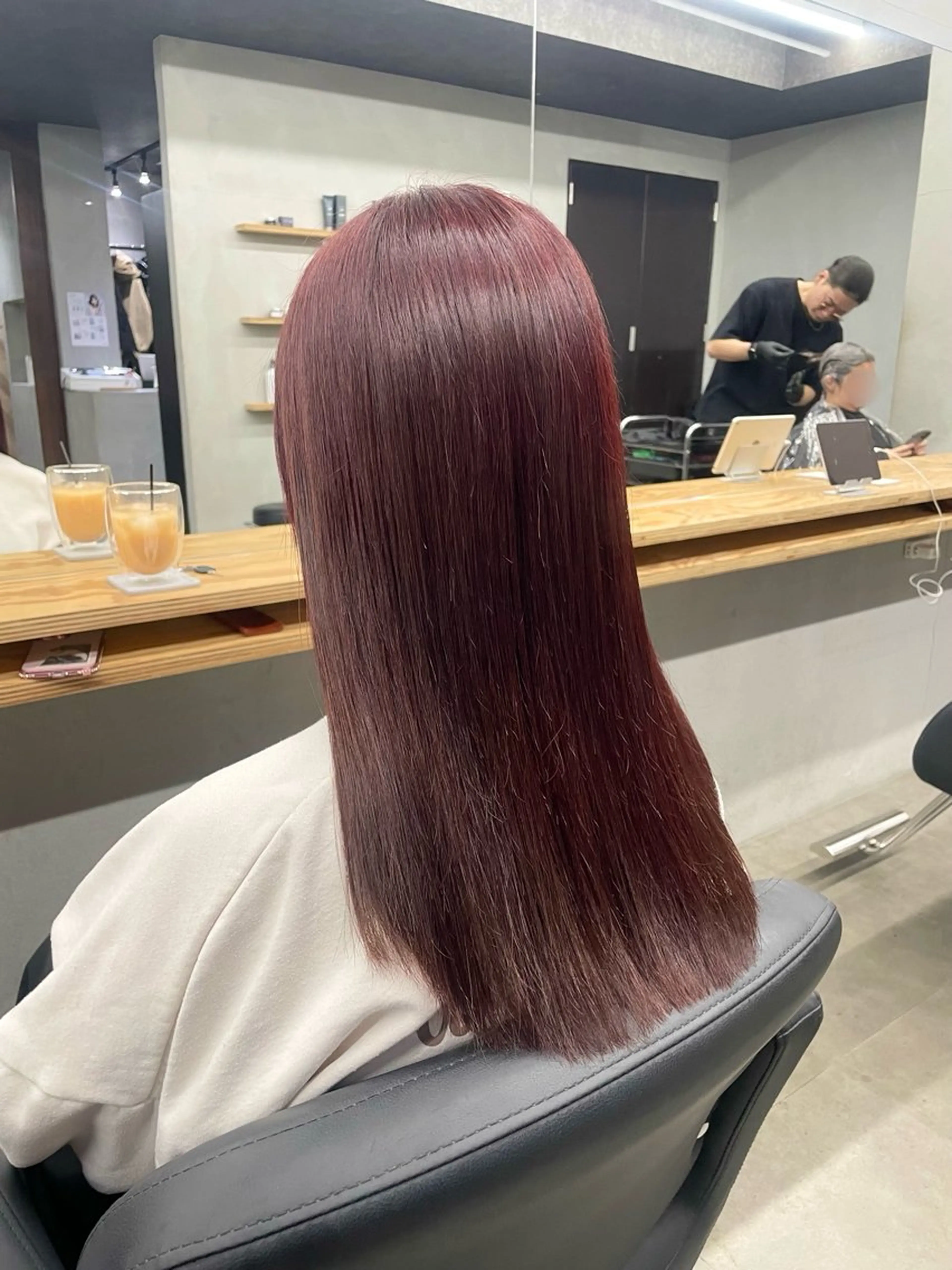 ロング カット ヘアカラー トリートメント ひより ／Nのヘアスタイル