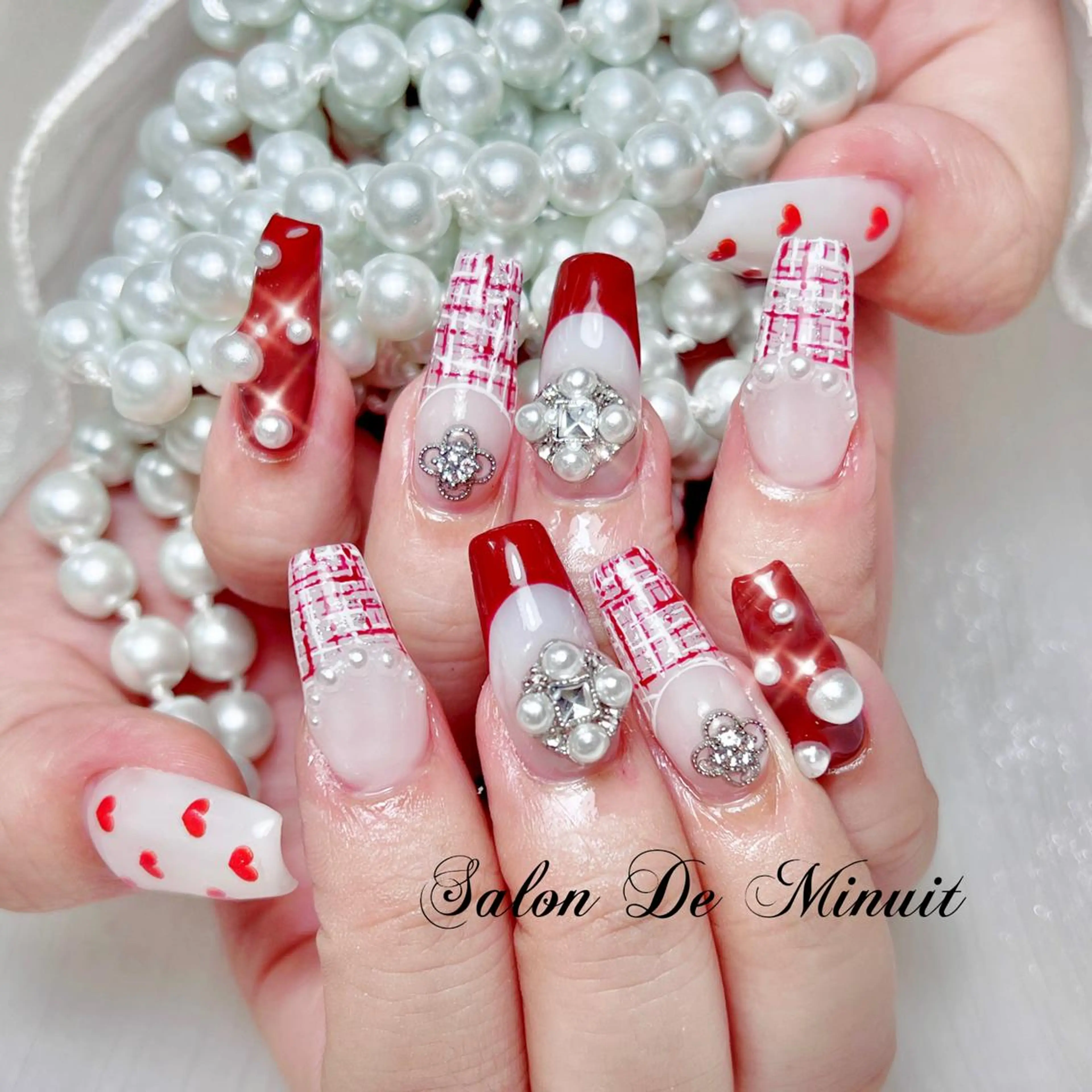 ネイル ハンドネイル ハンドケア Momo 🤍のネイルデザイン