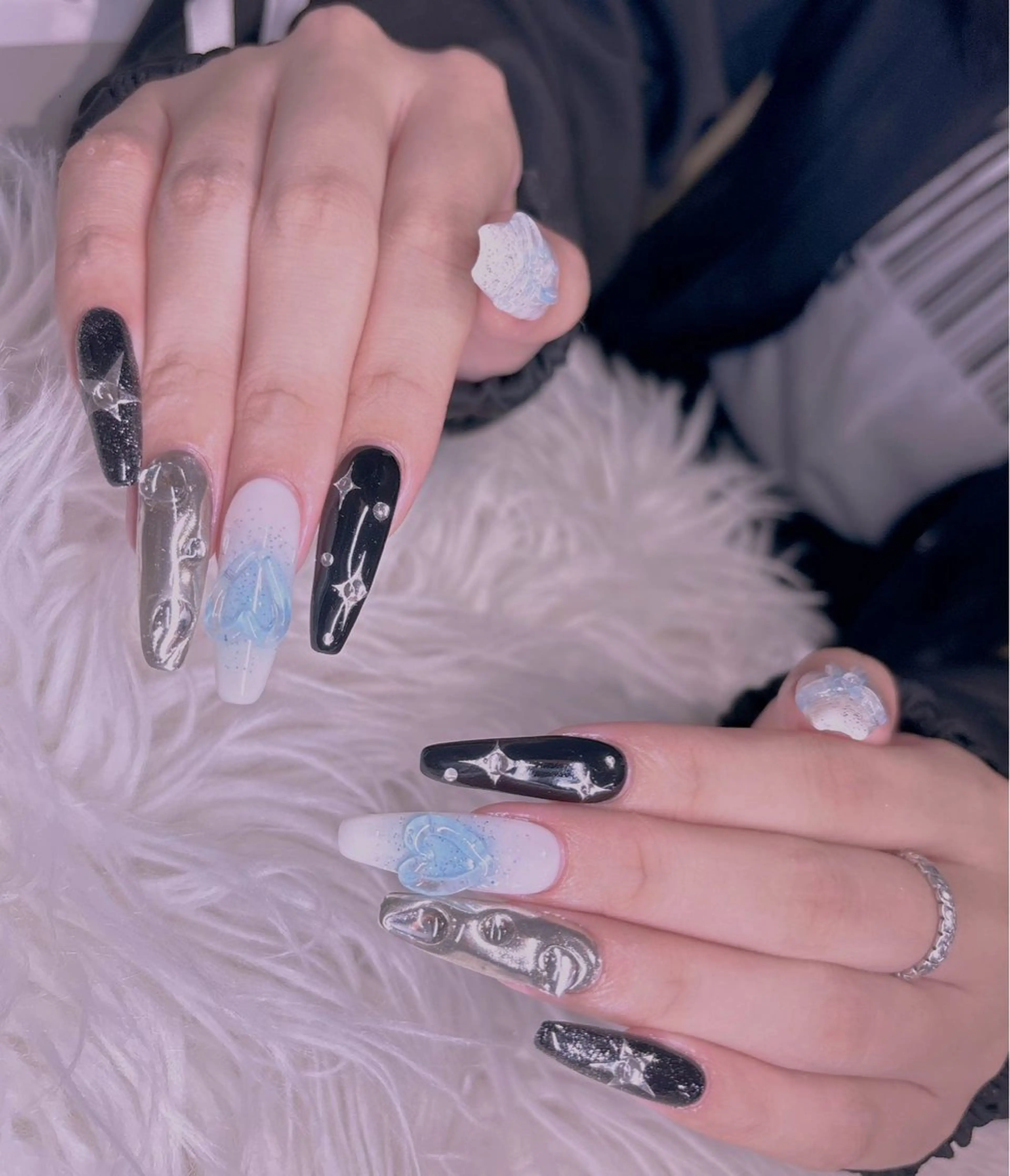 ネイル 長さだし専門店 M2　rikaのネイルデザイン