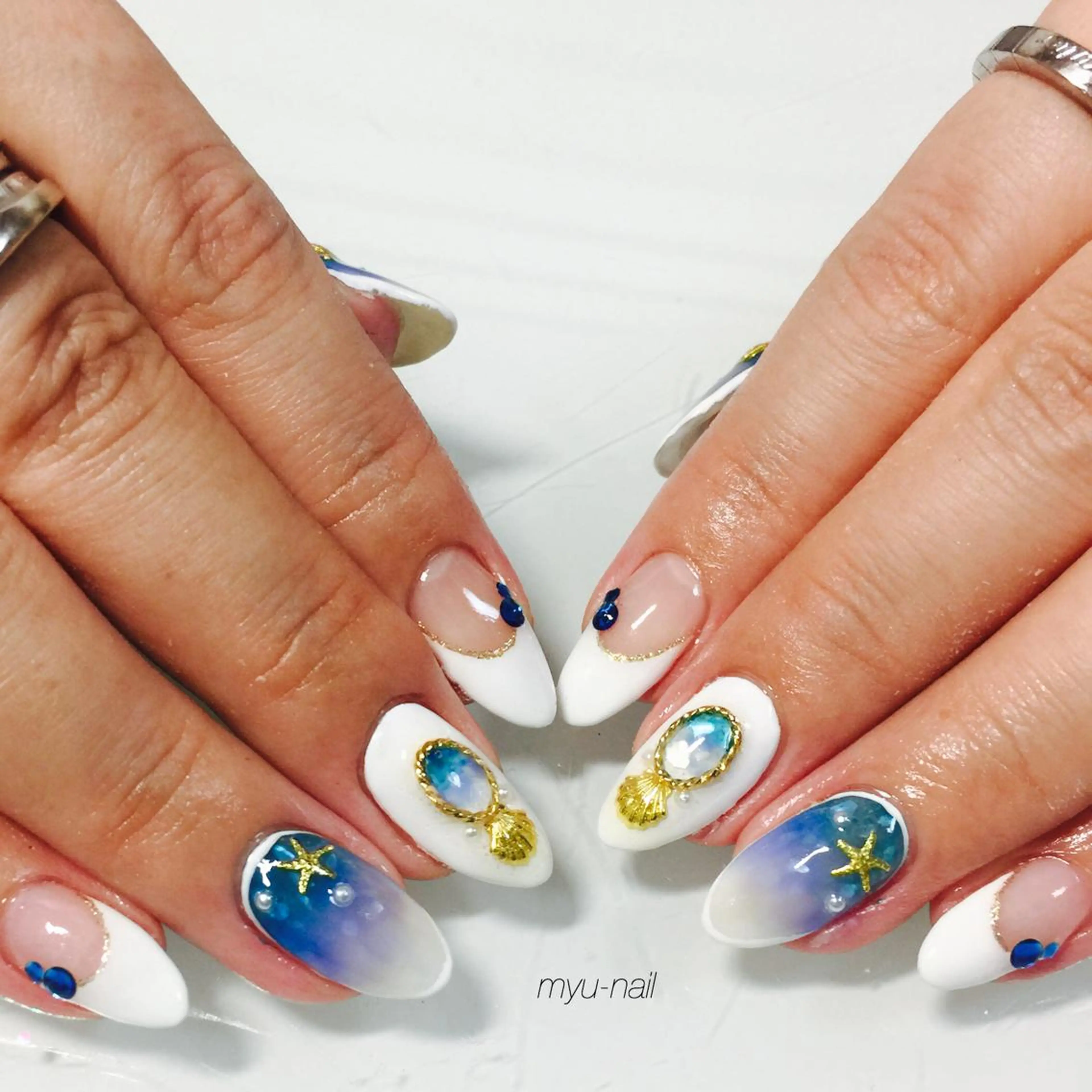 ネイル アートネイル ホームサロン myu-nailのネイルデザイン