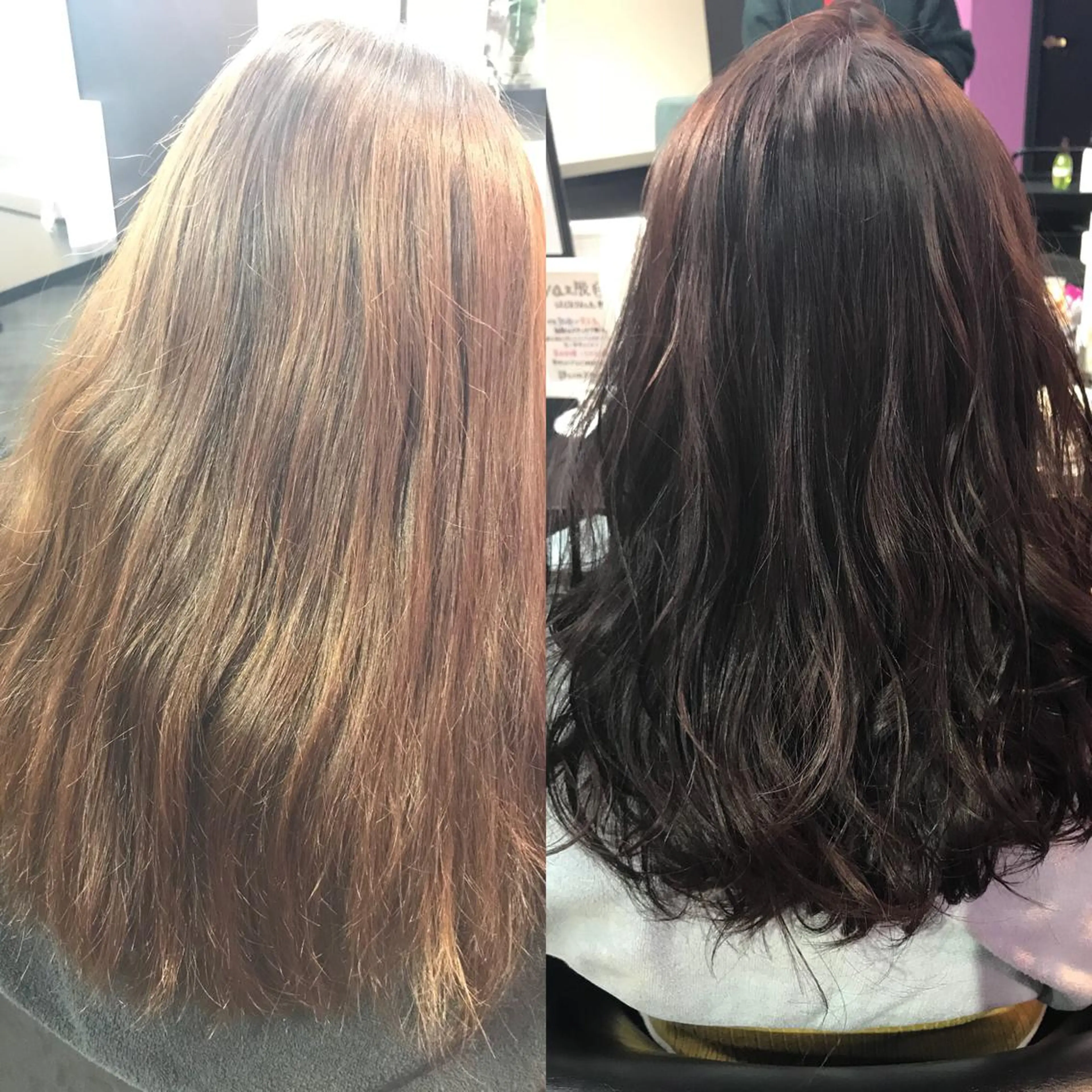 ロング カラー パーマ ハイライト/髪質改善 ans/黒木 和大のヘアスタイル