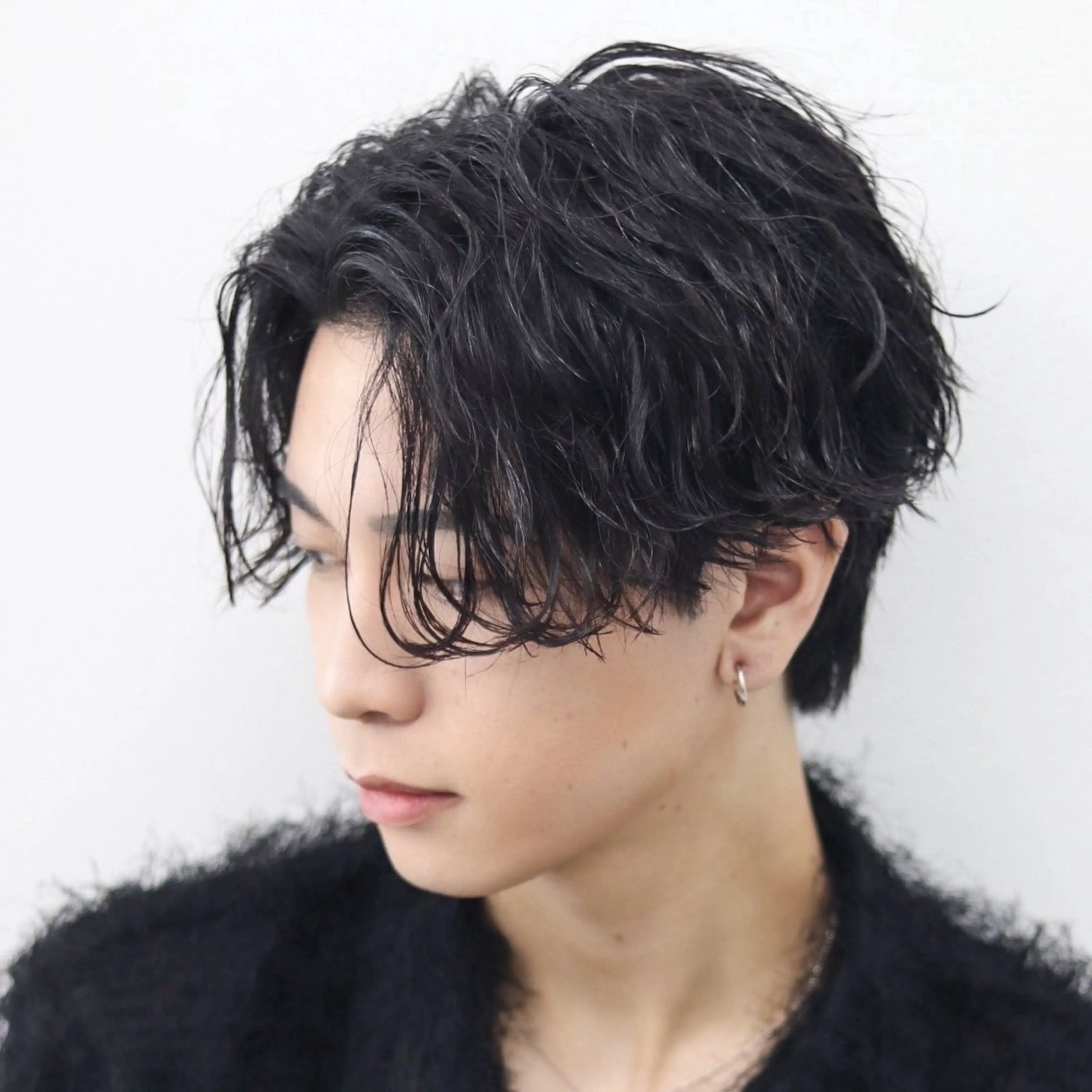 ショート カラー パーマ メンズ 波巻きパーマ カット パーマ 🔥メンズ🔥かっこ いいが正義！代表柿崎のヘアスタイル