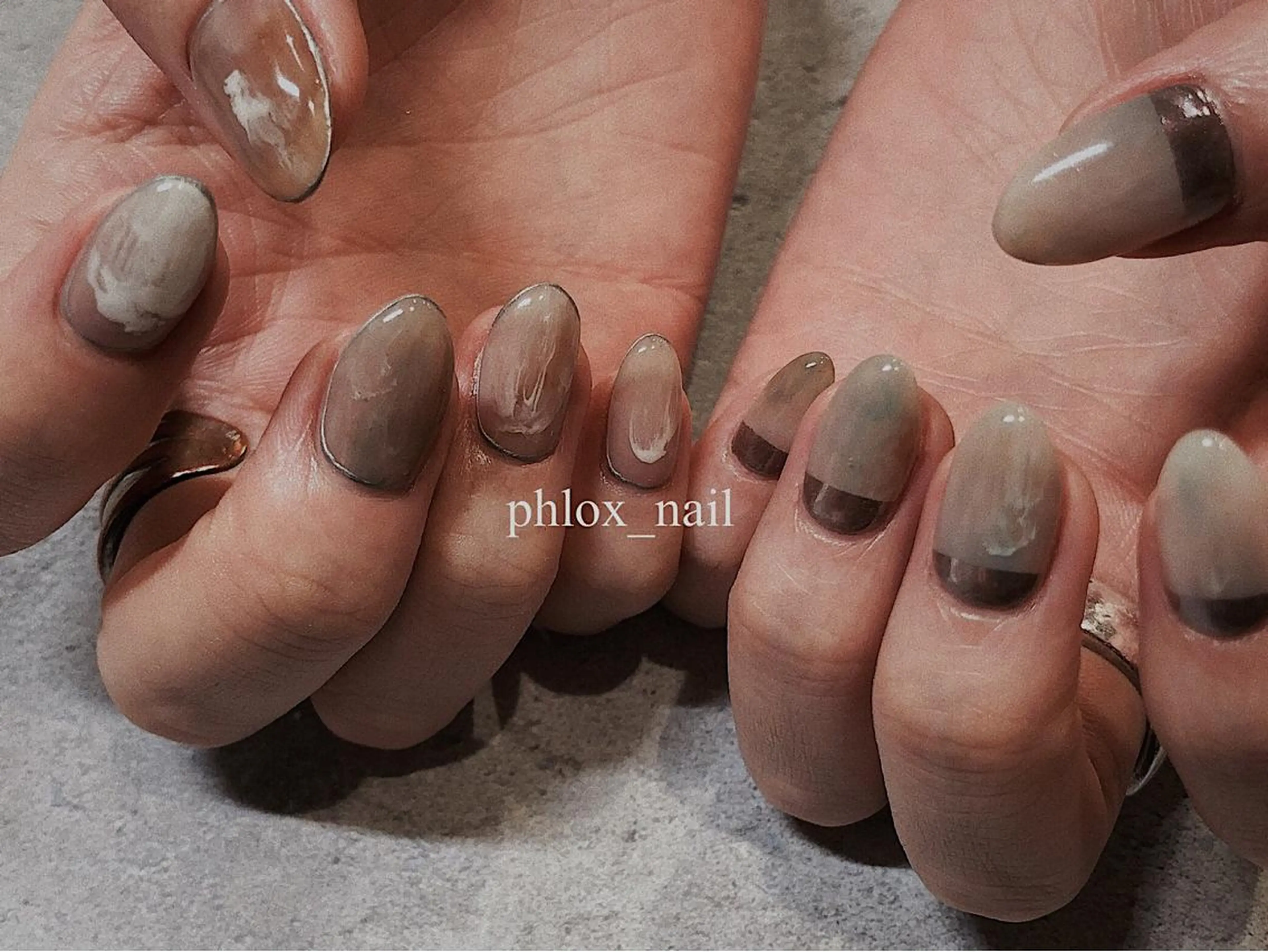 ネイル s/w ＿shokoのネイルデザイン