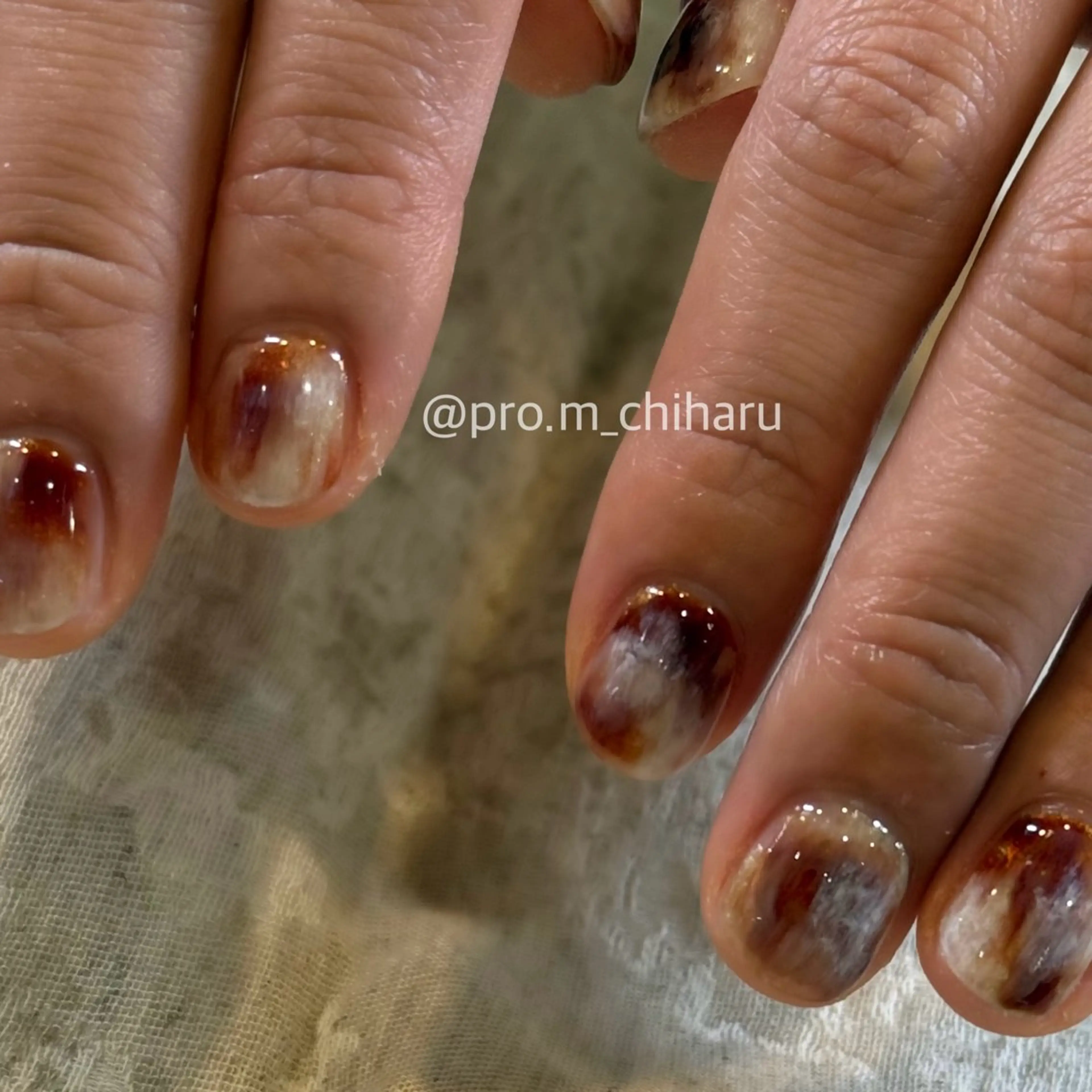 ネイル ハンドネイル pro.M chiharuのネイルデザイン