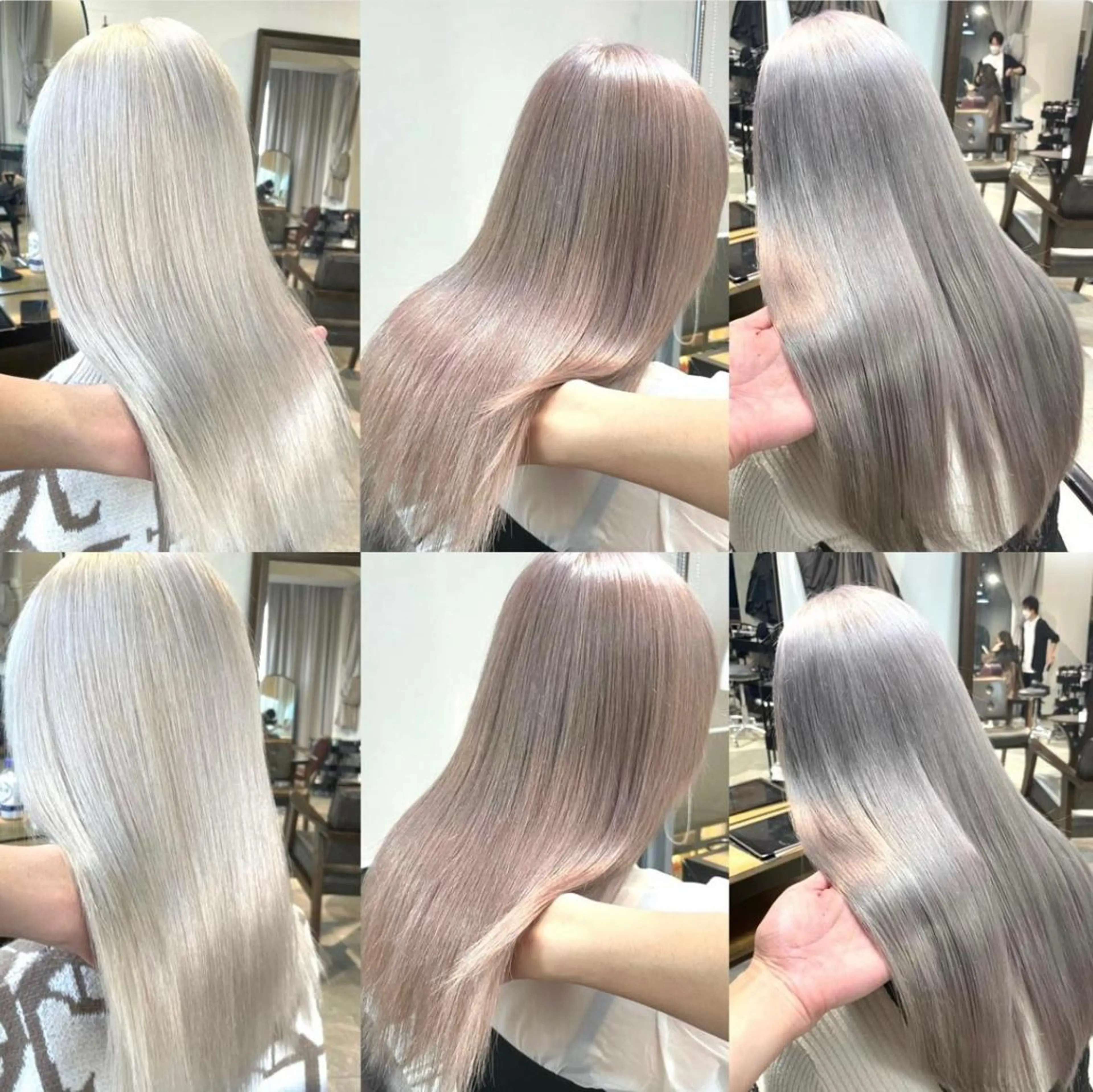 ロング カラー ヘアアレンジ カット ヘアカラー 🌹TikTok4万 フォロワー🌹AKIのヘアスタイル