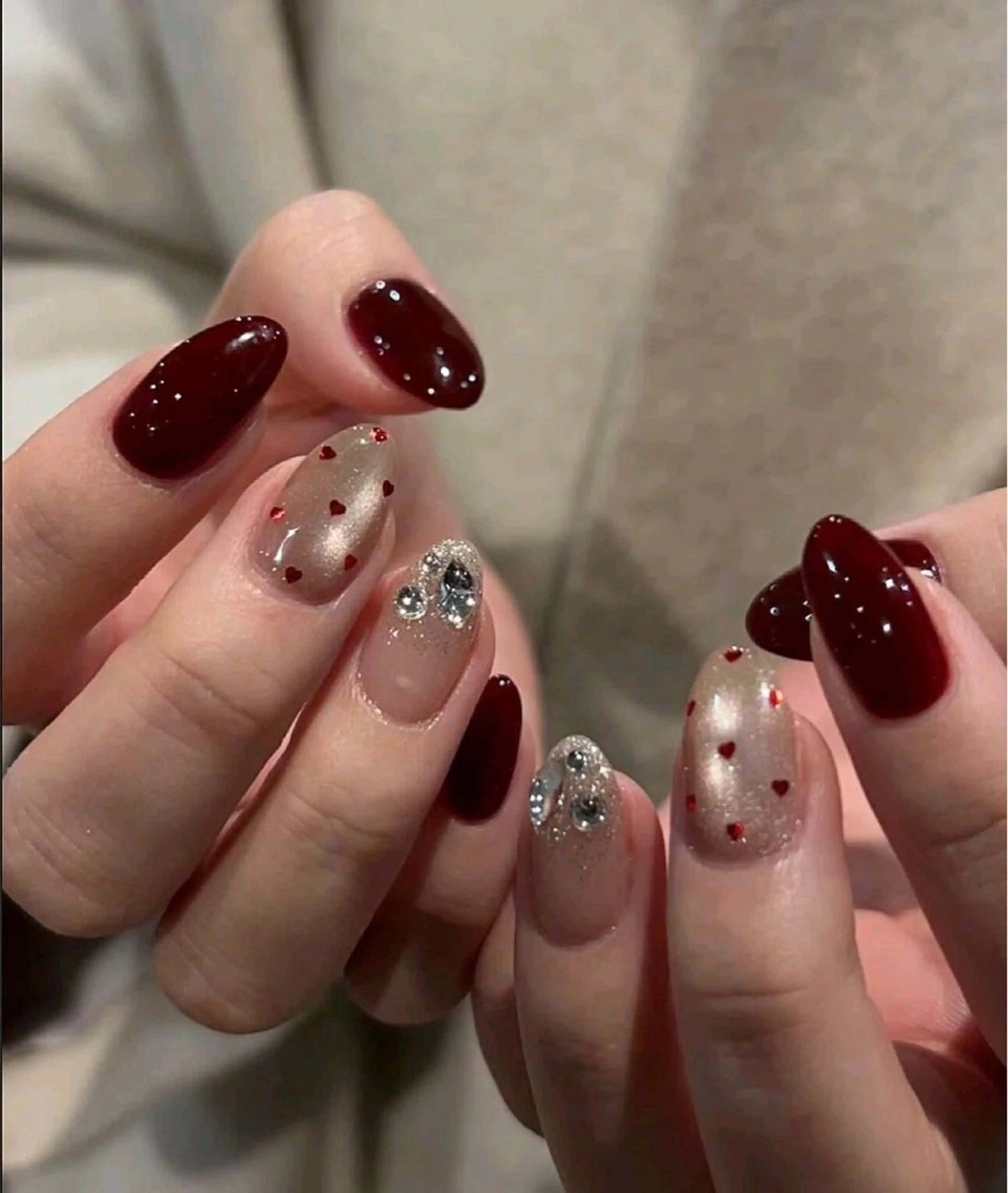 ネイル 持ち込み ハ ハのネイルデザイン